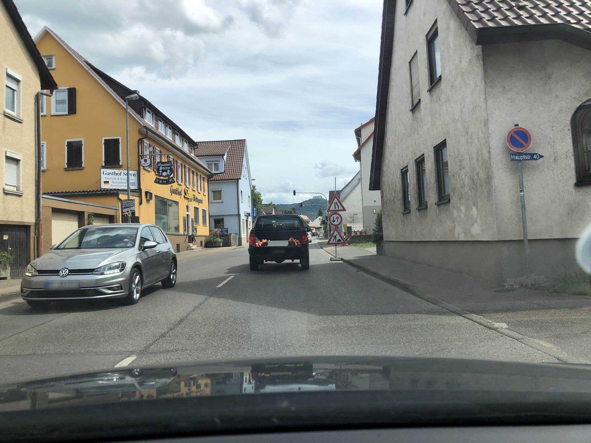 Street view near Gasthof-Stern-Asteri, Frickenhausen — © poseidon69 (CC BY-SA · Mapillary)