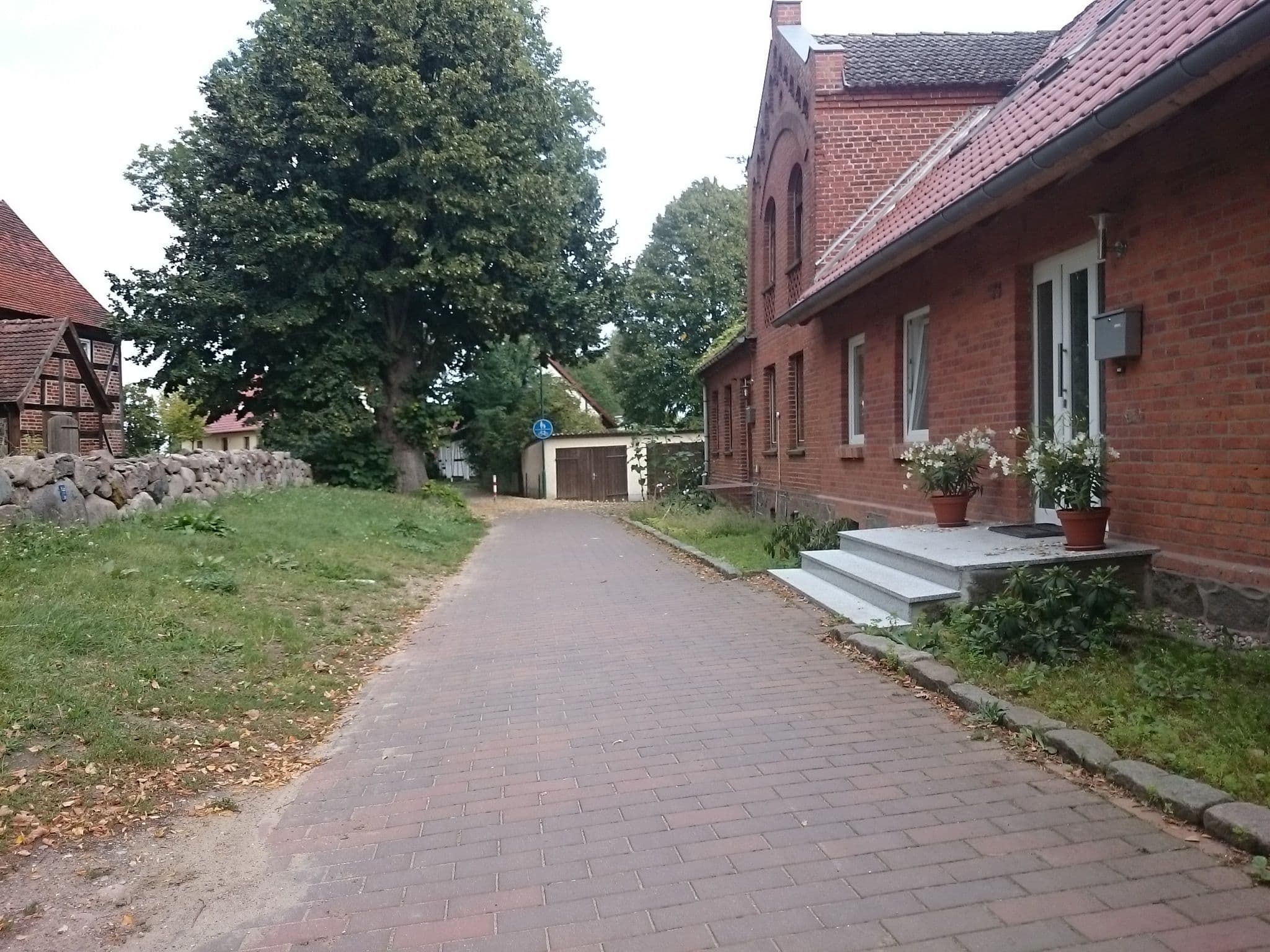 Street view near Ferienwohnung in Carwitz, Lychen — © msdess (CC BY-SA · Mapillary)