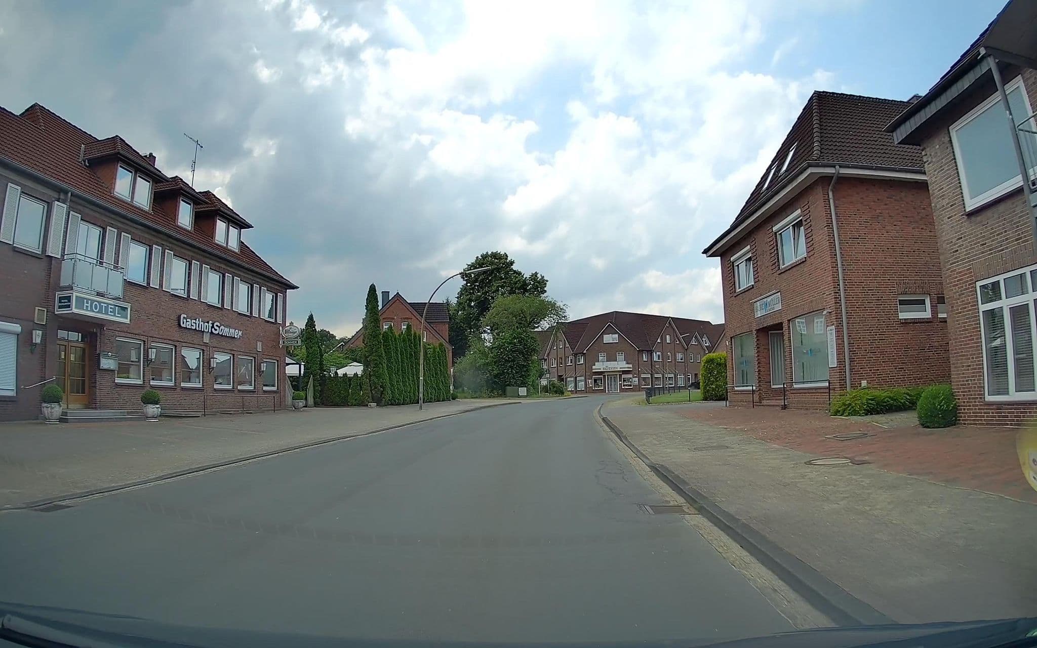 Street view near Hotel Sommer, Bösel — © hendel (CC BY-SA · Mapillary)