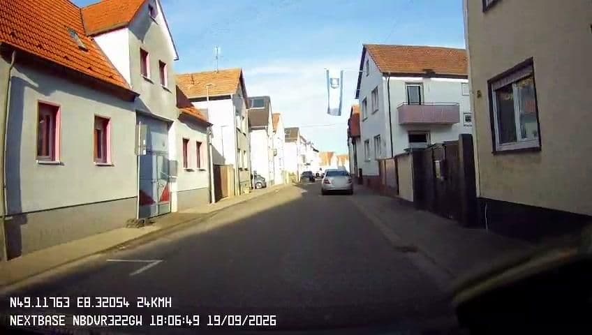 Street view near Gasthof Zur Pfalz, Neupotz — © derlipper (CC BY-SA · Mapillary)