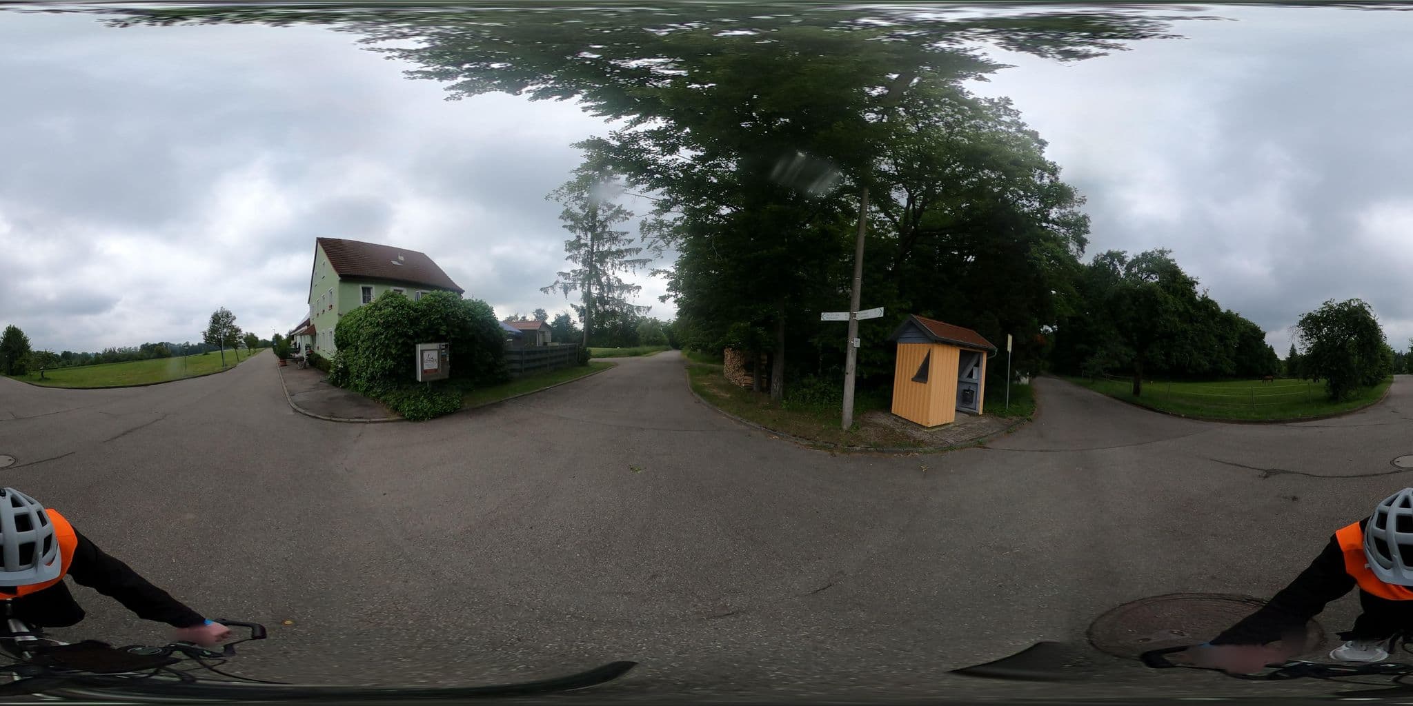 Street view near Zum grünen Wald, Satteldorf — © RadNETZ (CC BY-SA · Mapillary)