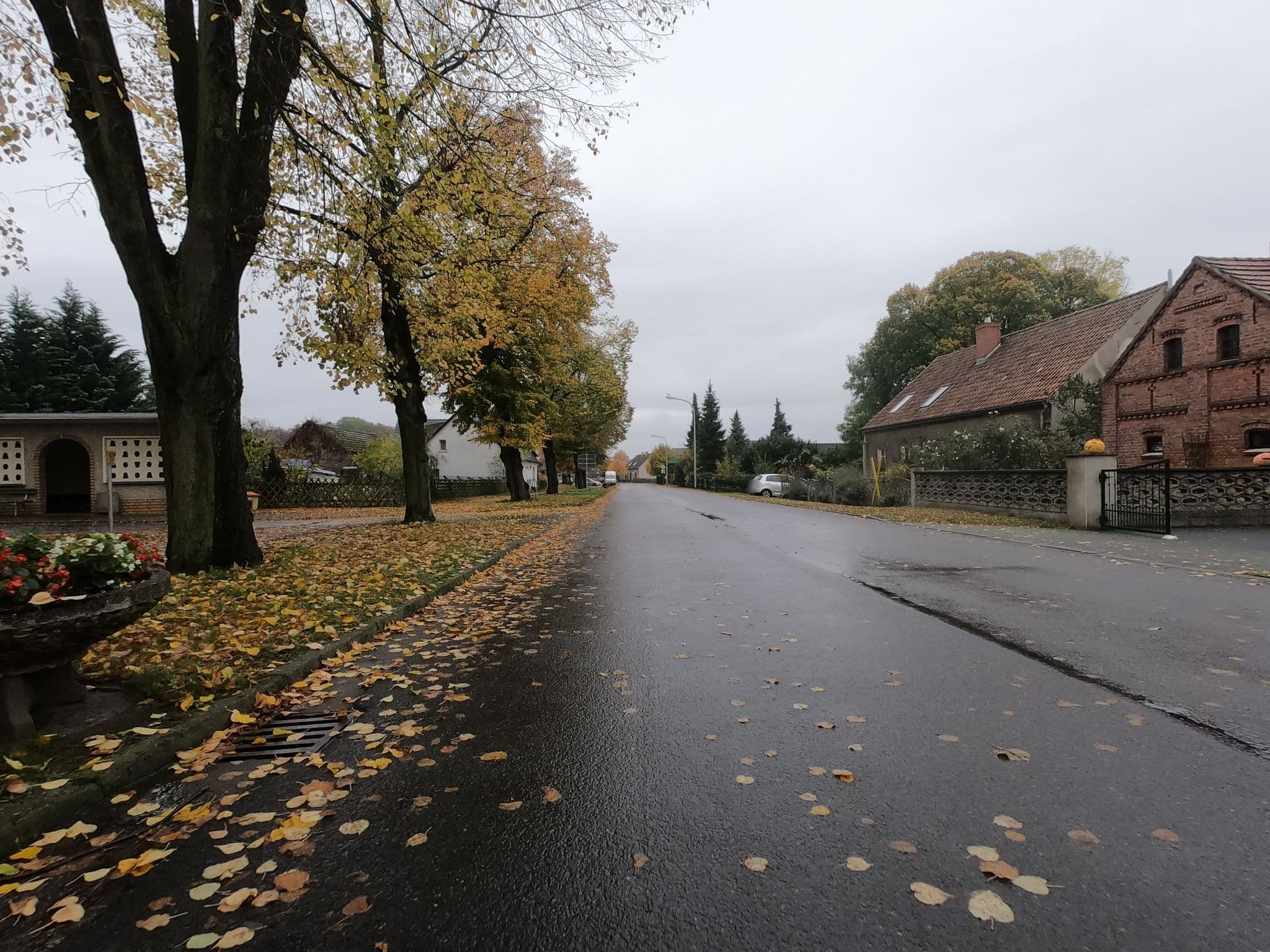 Street view near Pension Rademacher, Lieberose — © carlheinz (CC BY-SA · Mapillary)