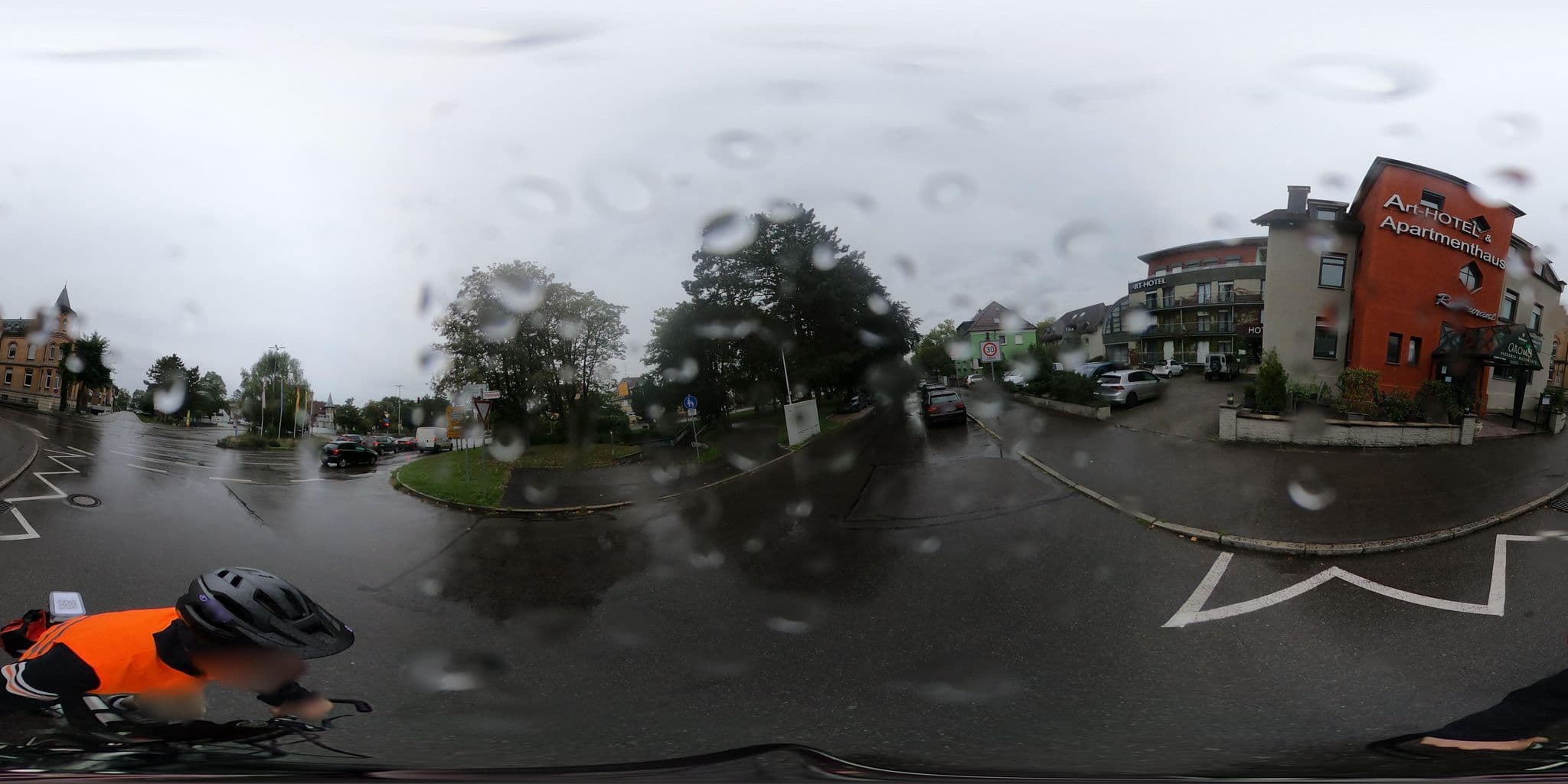 Street view near Art-Hotel, Weingarten — © RadNETZ (CC BY-SA · Mapillary)