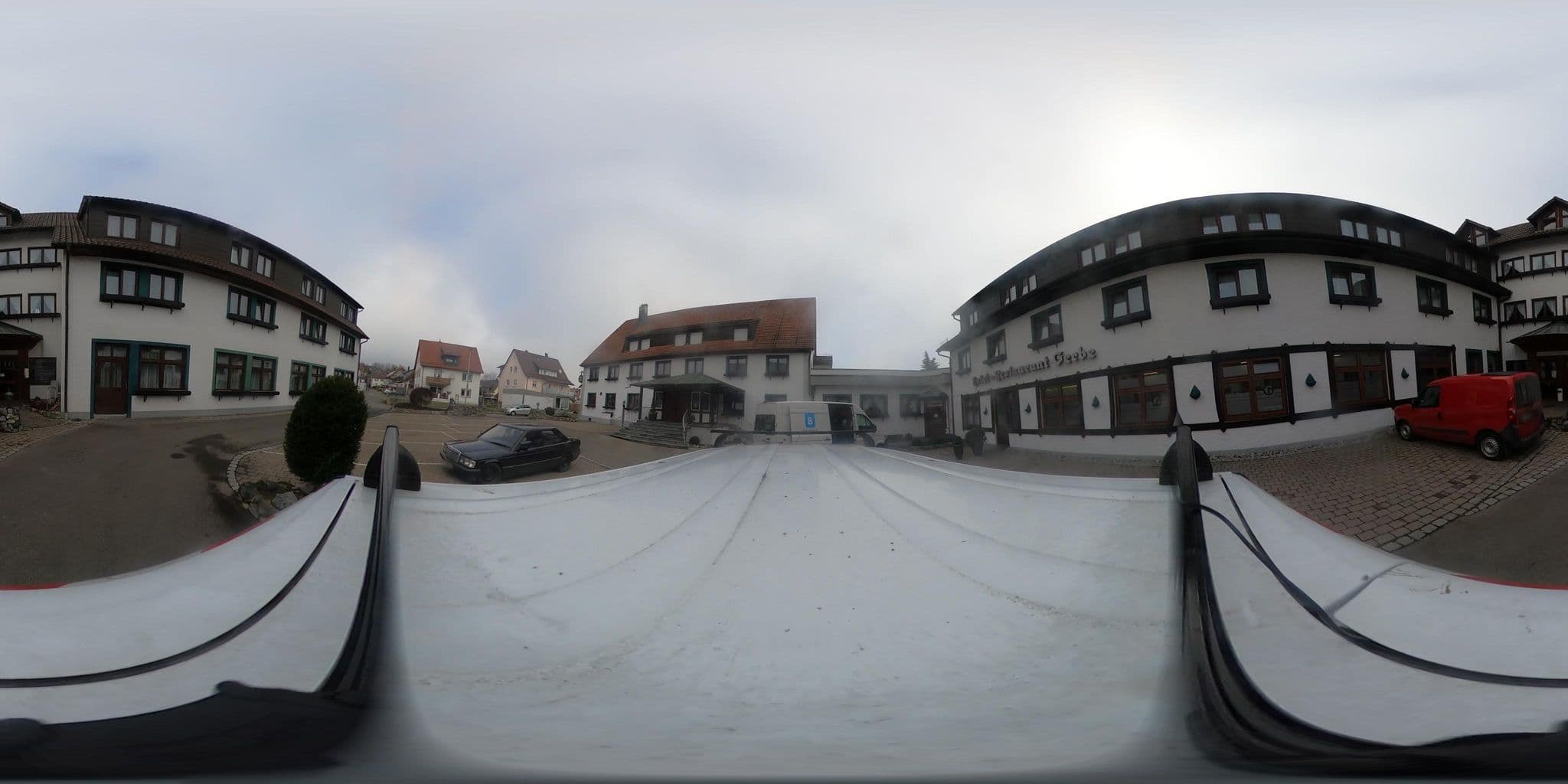 Street view near Gerbe, Friedrichshafen
