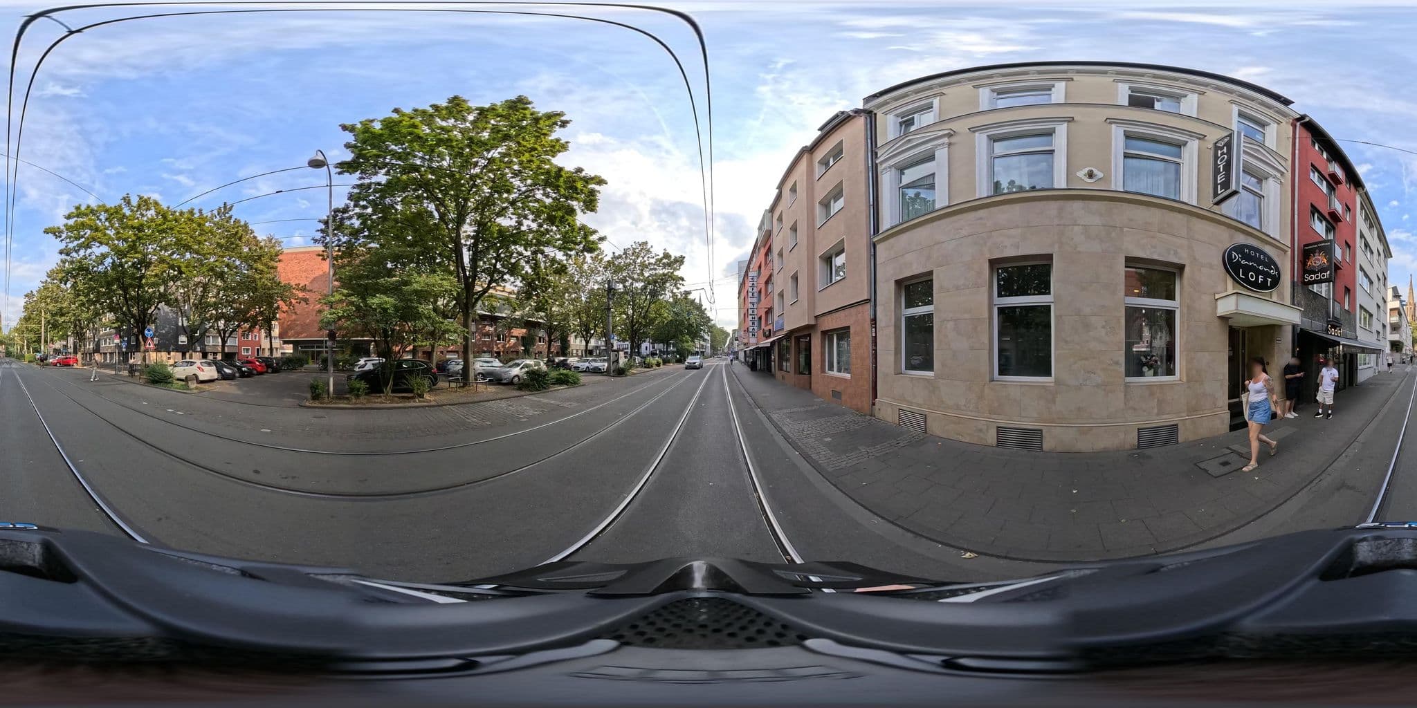Street view near Hotel Lale, Köln — © popball (CC BY-SA · Mapillary)