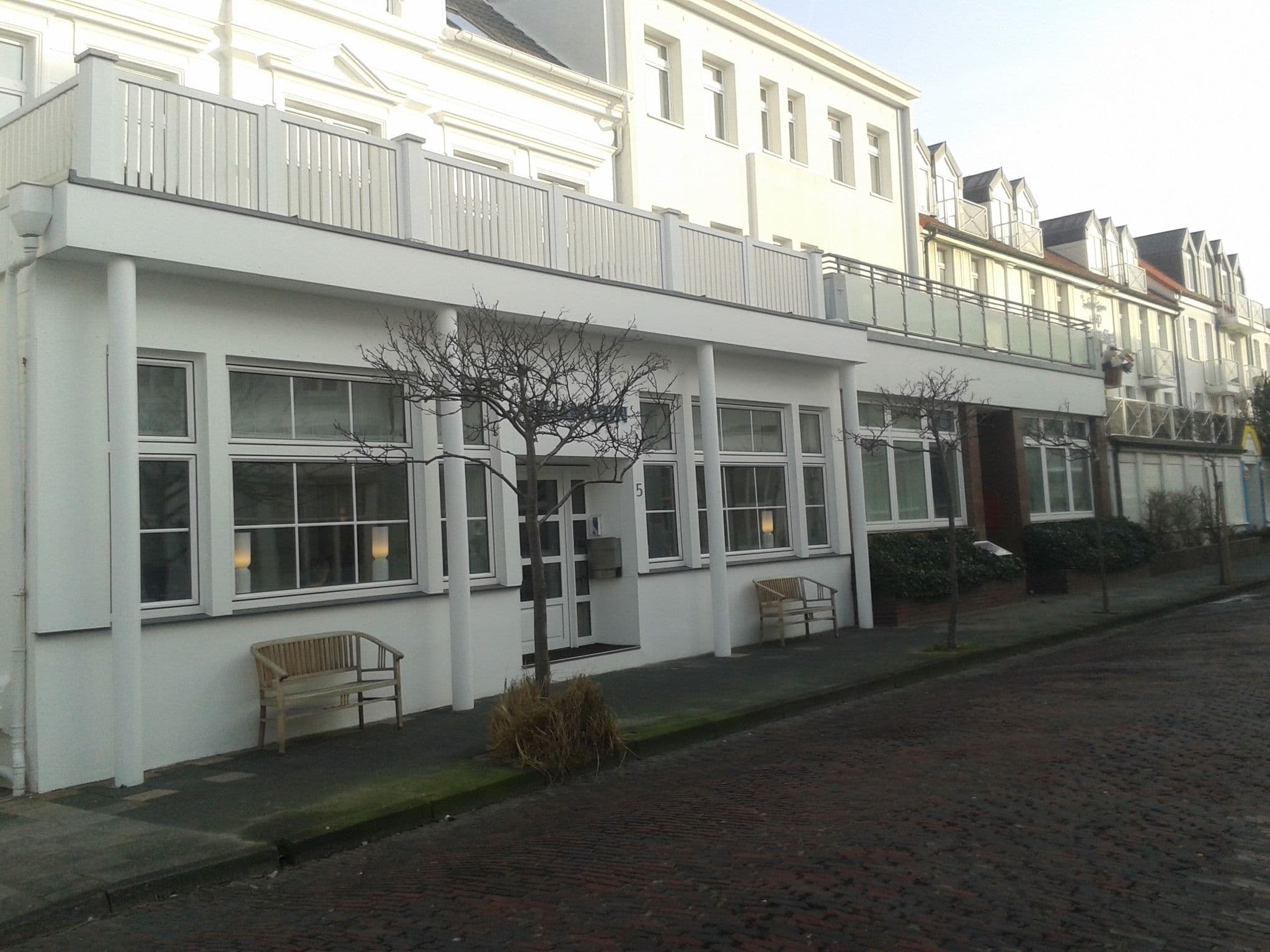 Street view near Hotel Aquamarin, Norderney