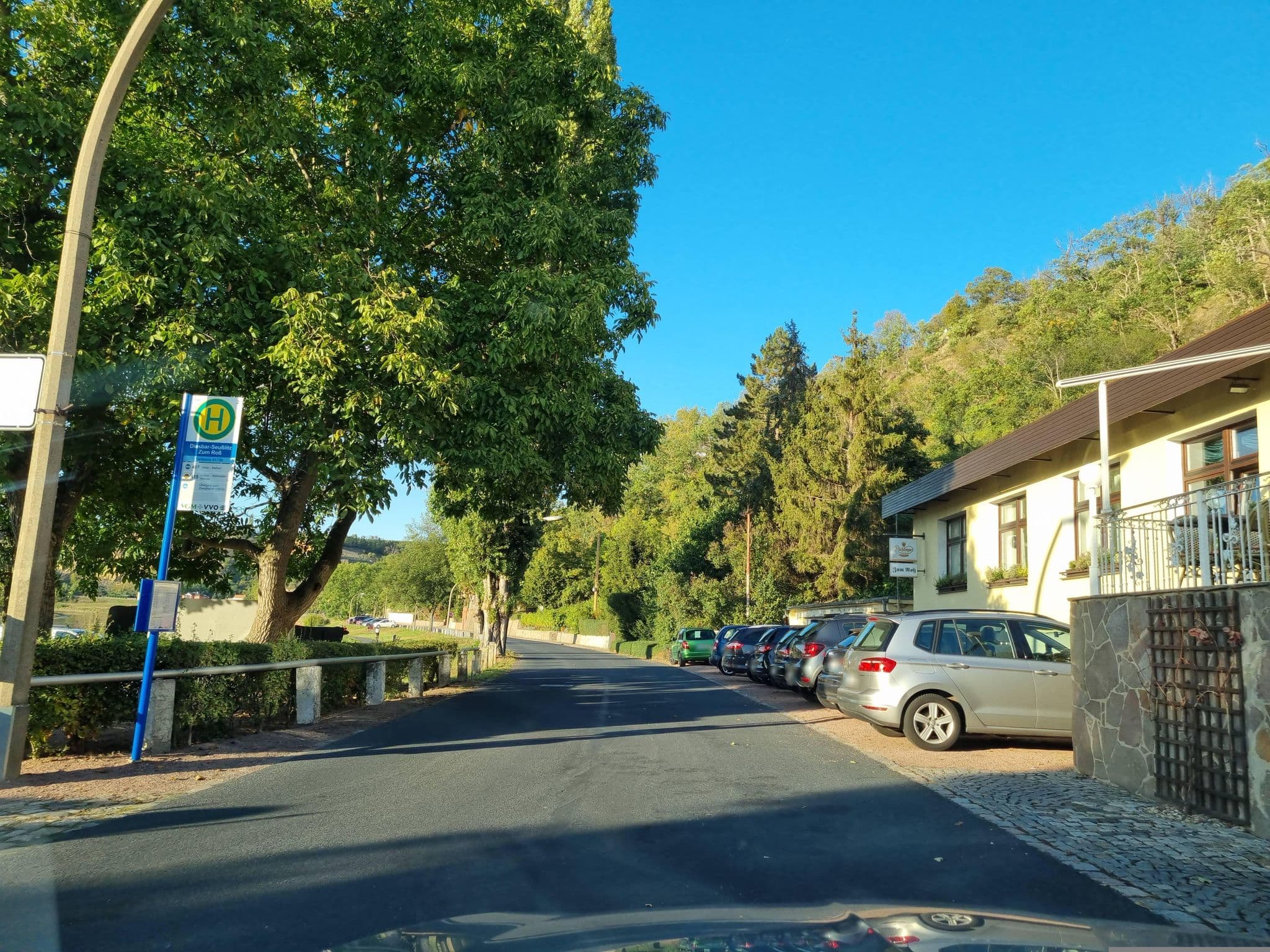 Street view near Zum Roß, Priestewitz — © dsmm (CC BY-SA · Mapillary)