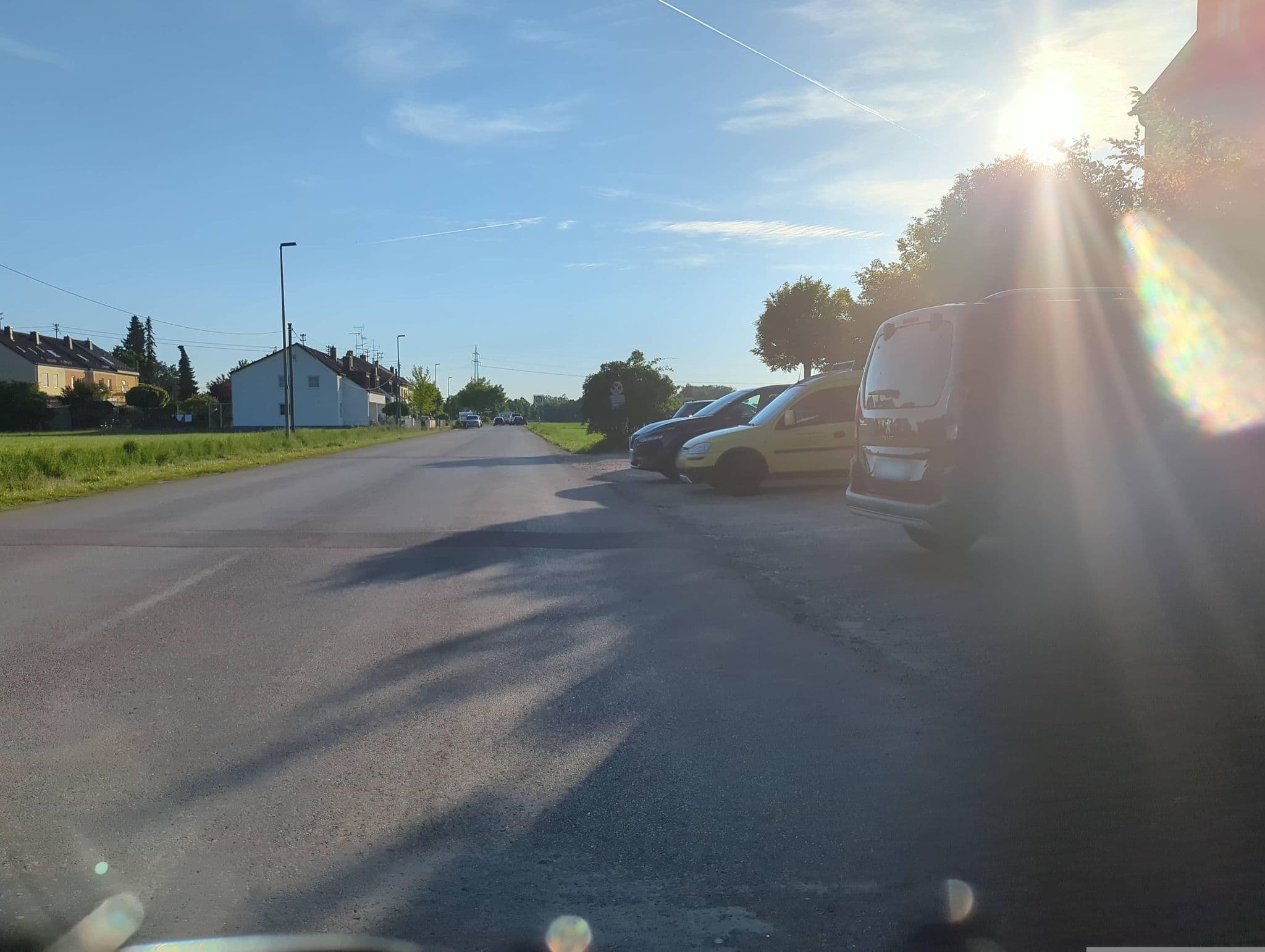 Street view near Brauereigasthof St. Afra im Felde, Friedberg — © bitschupser (CC BY-SA · Mapillary)