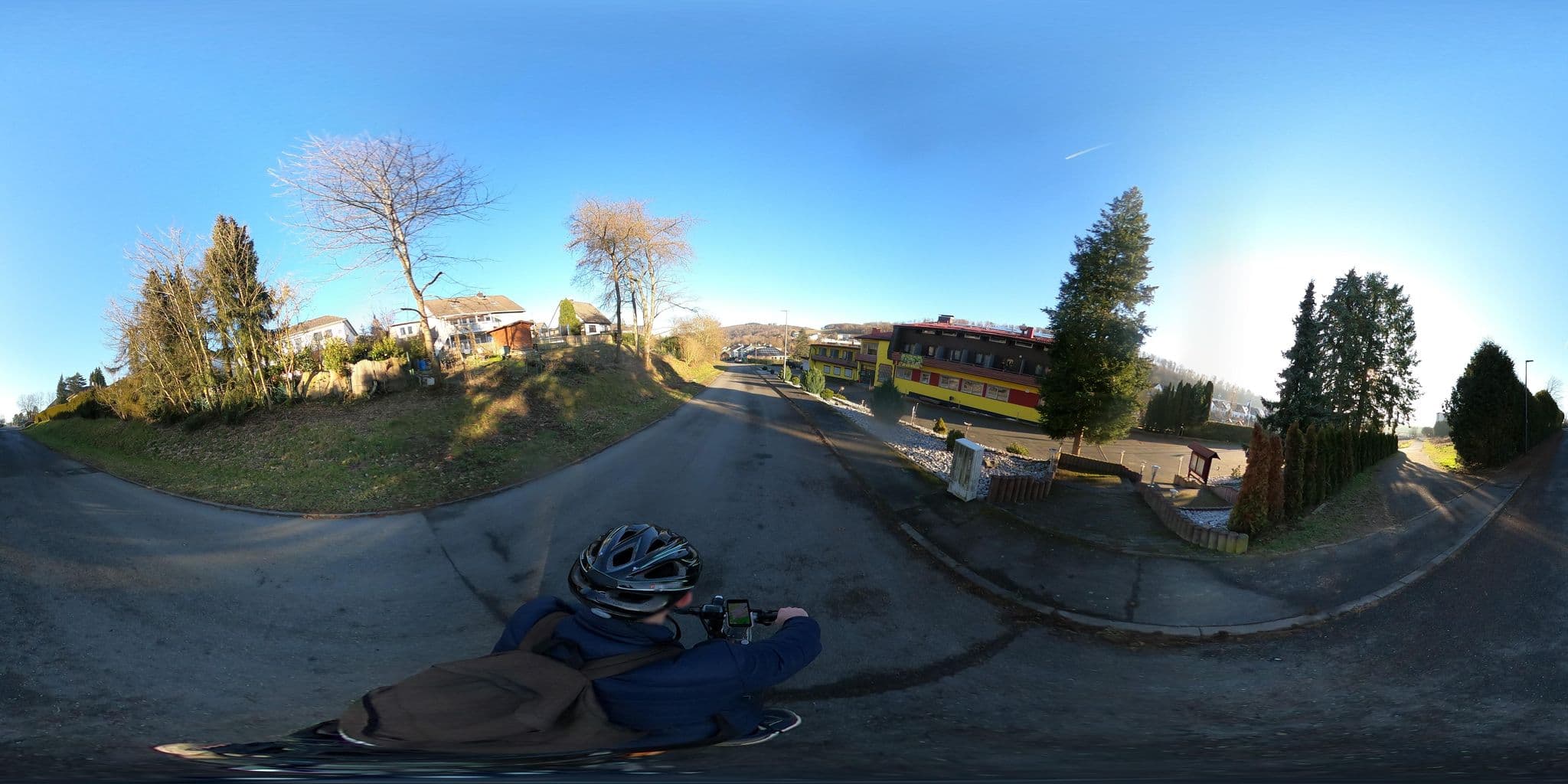 Street view near Hotel Sonnenberg, Schmitten — © Planungsgesellschaft_RV-K_MB (CC BY-SA · Mapillary)