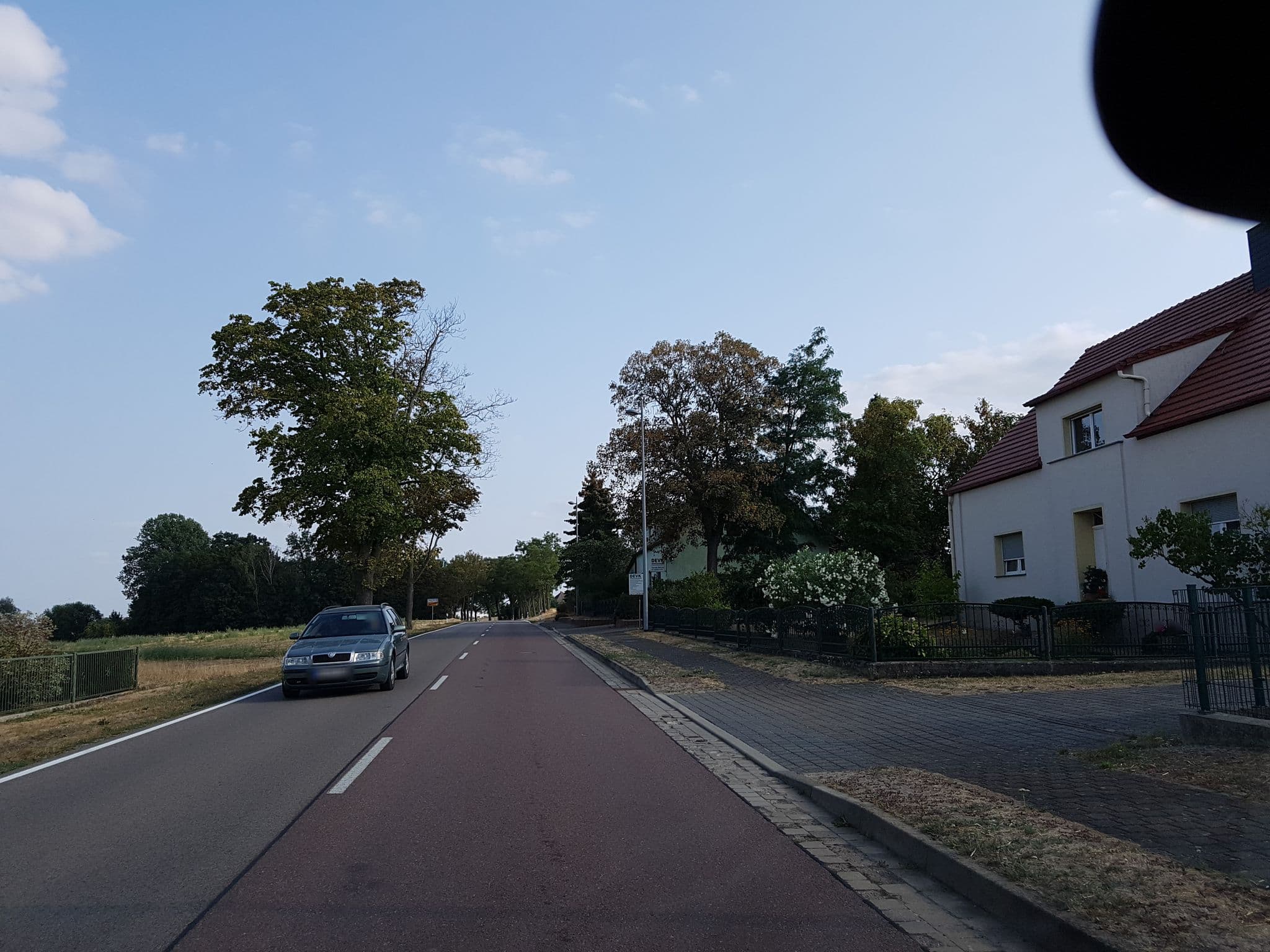 Street view near Pension Schneider, Pretzsch — © dsmm (CC BY-SA · Mapillary)
