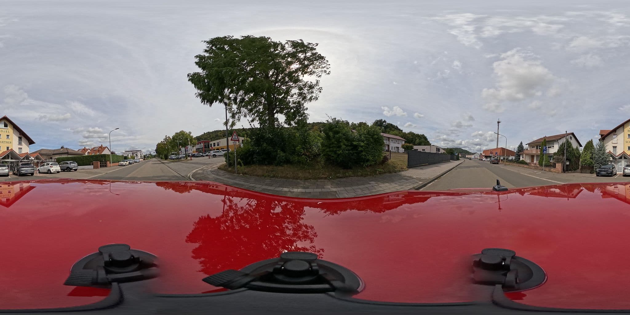 Street view near Landhaus Schattner, Landstuhl — © teddy73 (CC BY-SA · Mapillary)