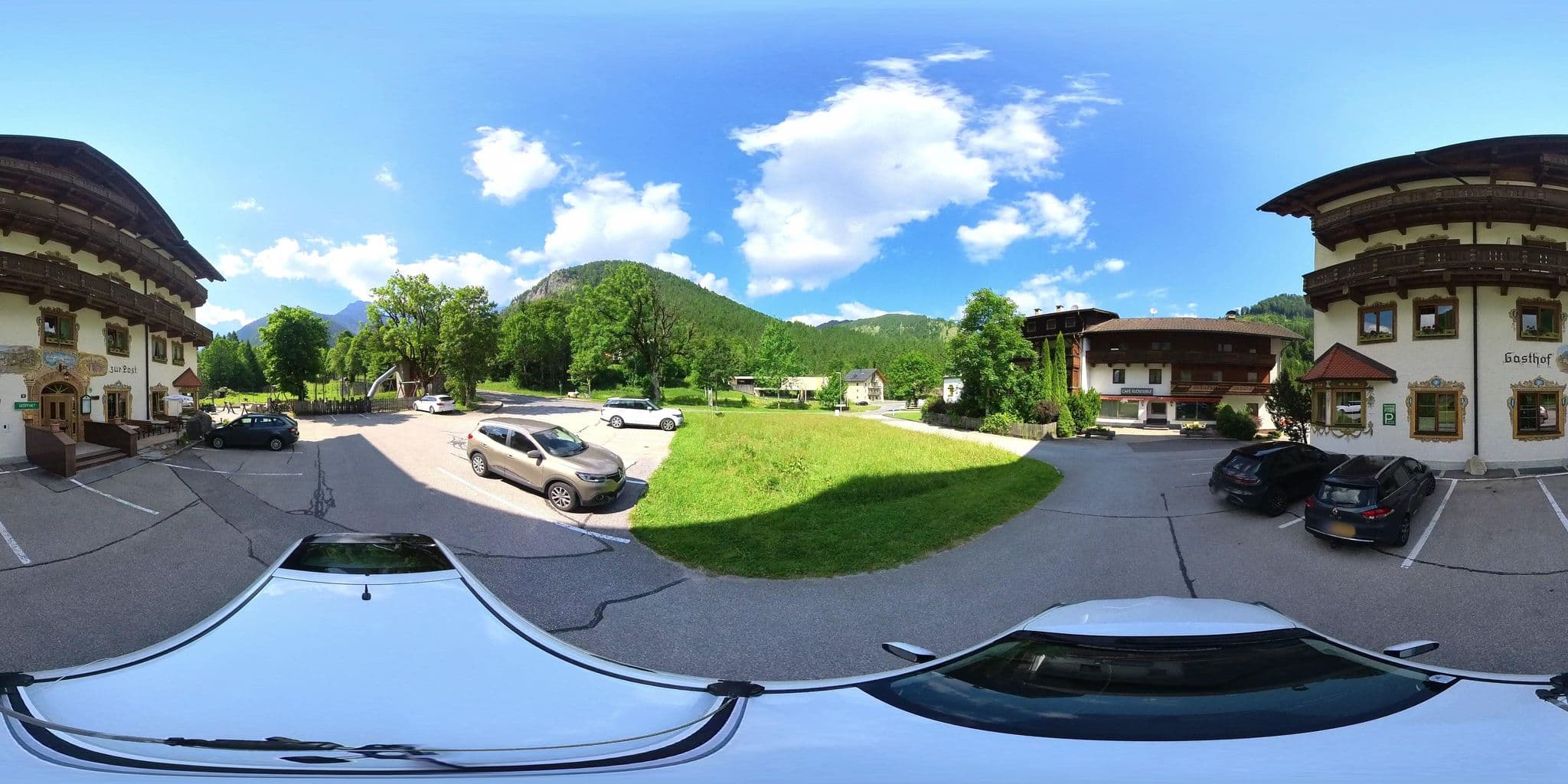 Street view near Gasthof zur Post, Scharnitz — © osmplus_org (CC BY-SA · Mapillary)