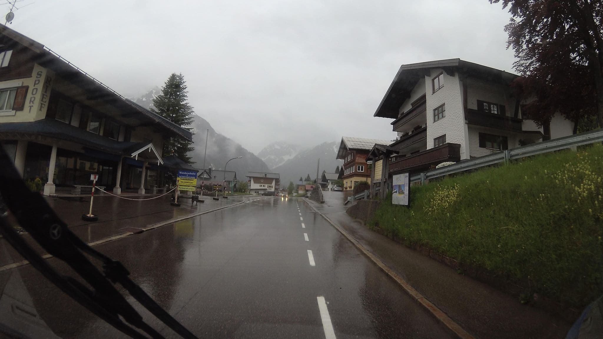 Street view near Gästehaus Zeller, Hirschegg