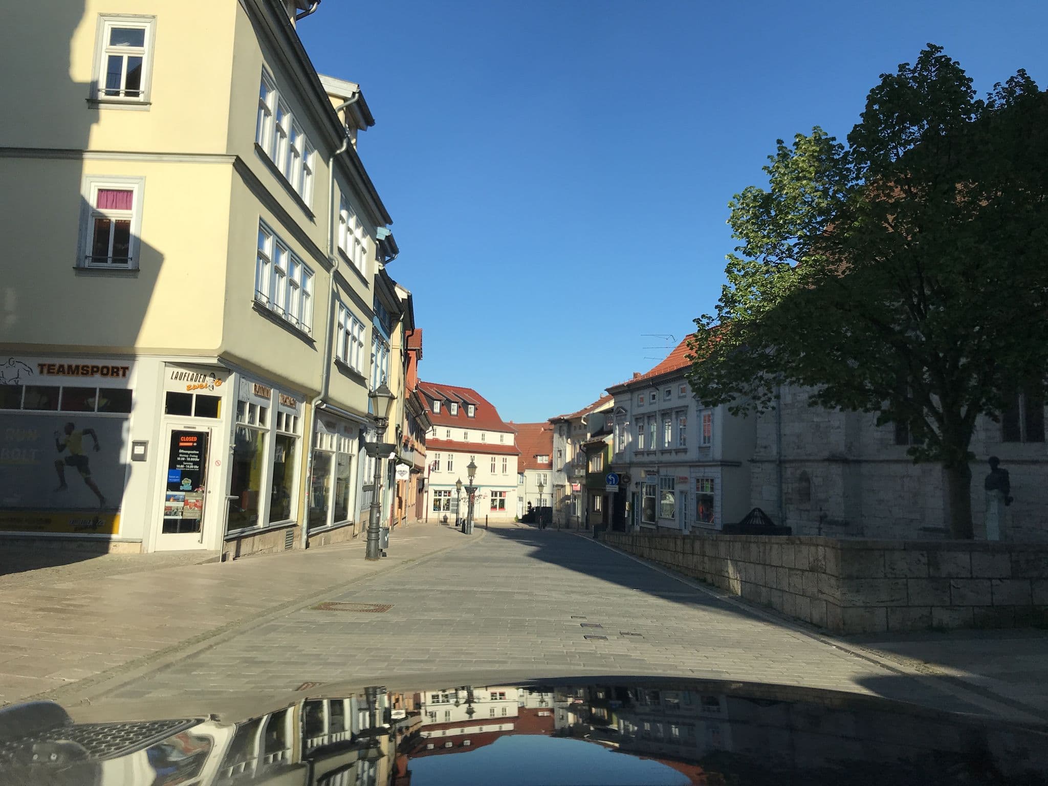 Street view near Adams Pension und Ferienwohnungen, Mühlhausen — © saschahaberkorn (CC BY-SA · Mapillary)
