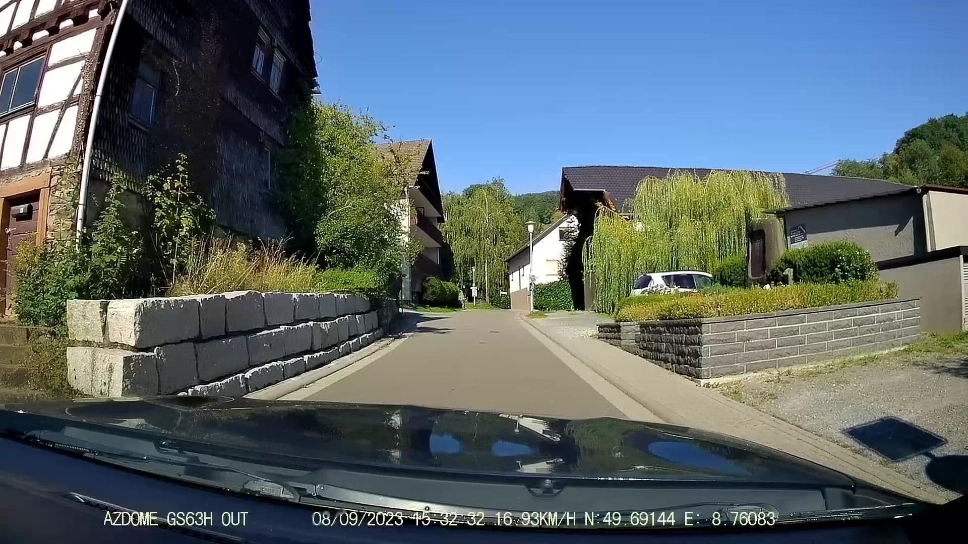 Street view near Birkenhof, Lindenfels — © greenger (CC BY-SA · Mapillary)