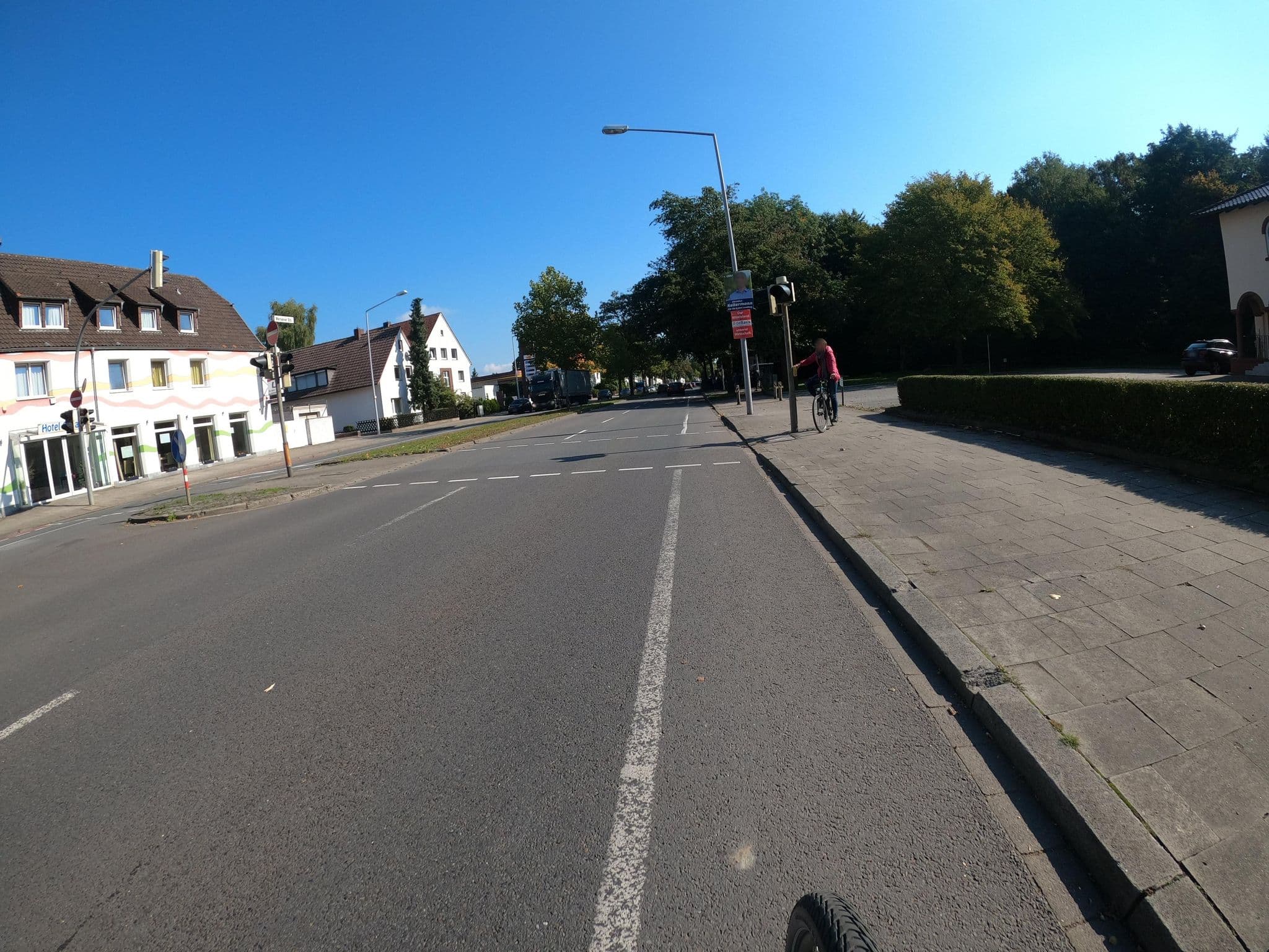 Street view near Apart-Hotel, Osnabrück — © VIA_KK (CC BY-SA · Mapillary)