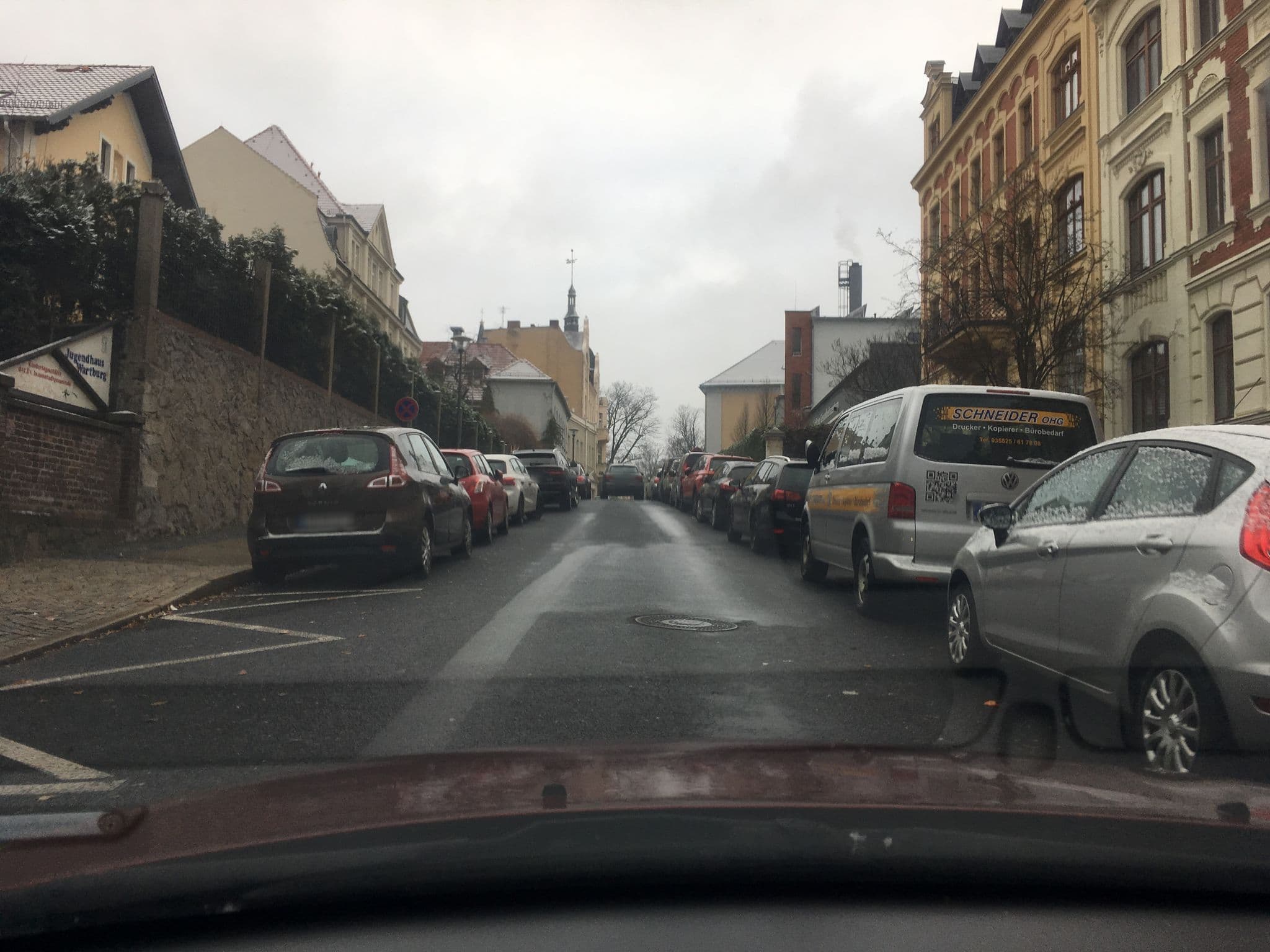 Street view near Pension zur Wartburg, Görlitz — © dasza (CC BY-SA · Mapillary)