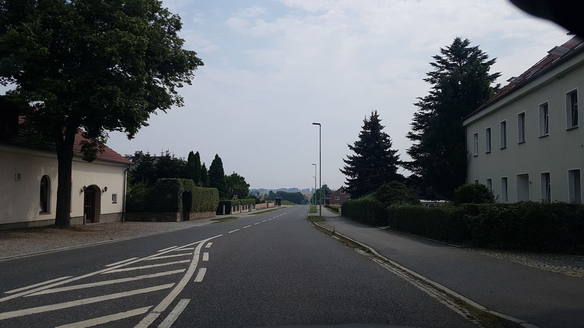 Street view near Hotel-Gasthaus "Zur Linde", Crostwitz — © dsmm (CC BY-SA · Mapillary)
