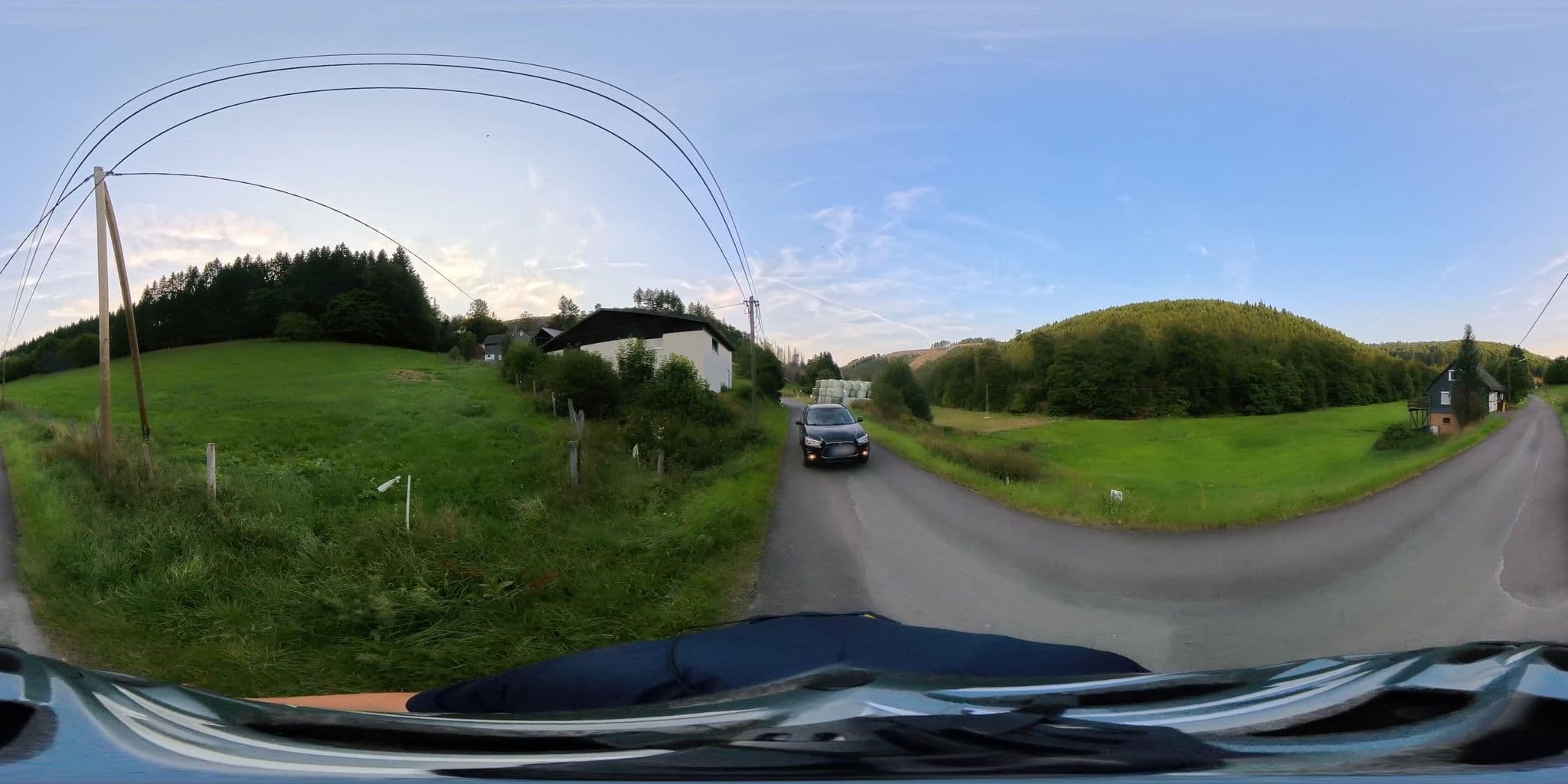 Street view near Waldhäuschen Glashütte, Erndtebrück — © tim3003 (CC BY-SA · Mapillary)