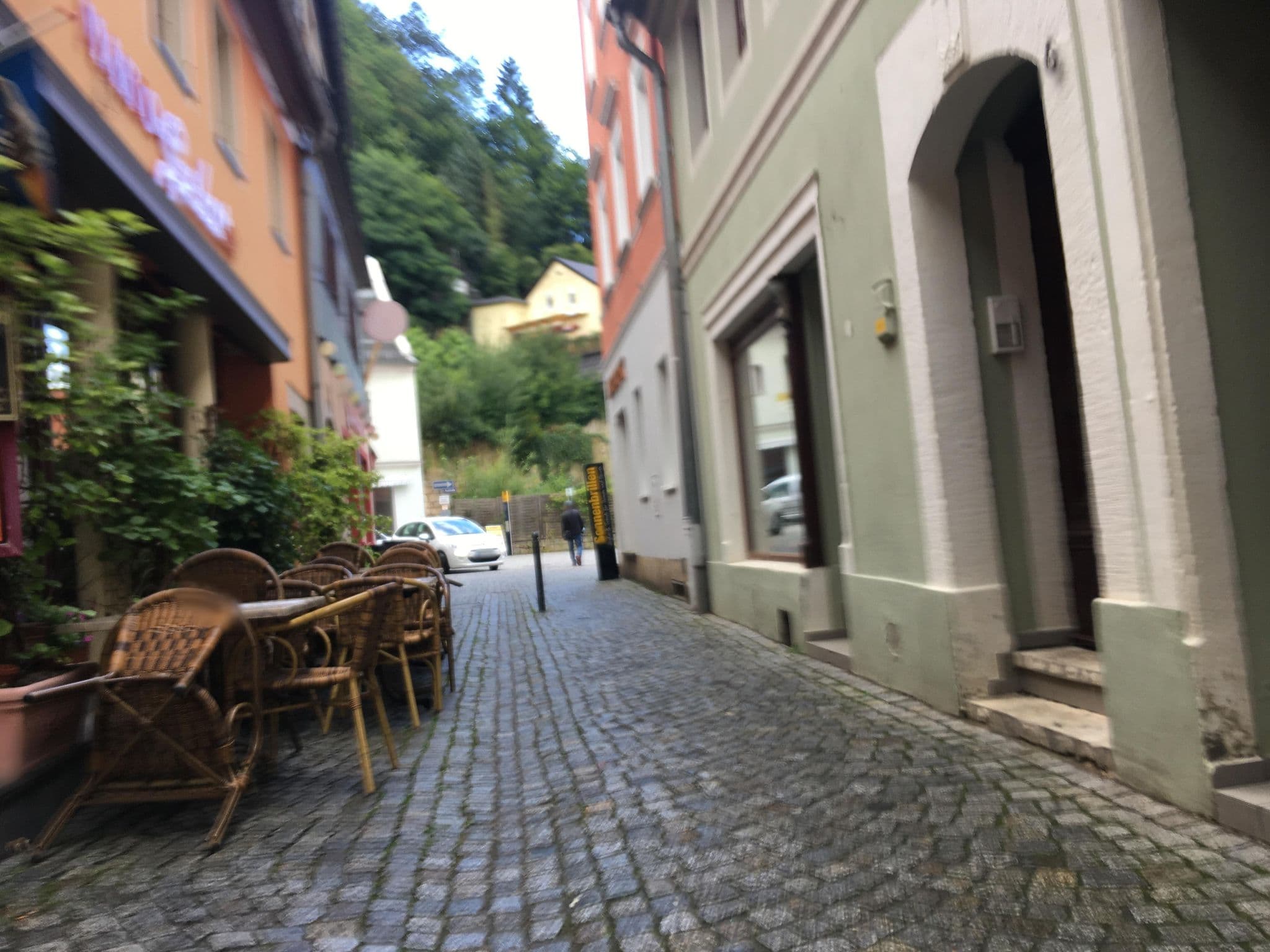 Street view near Kopprasch's Bierstüb'l, Bad Schandau — © eserte (CC BY-SA · Mapillary)
