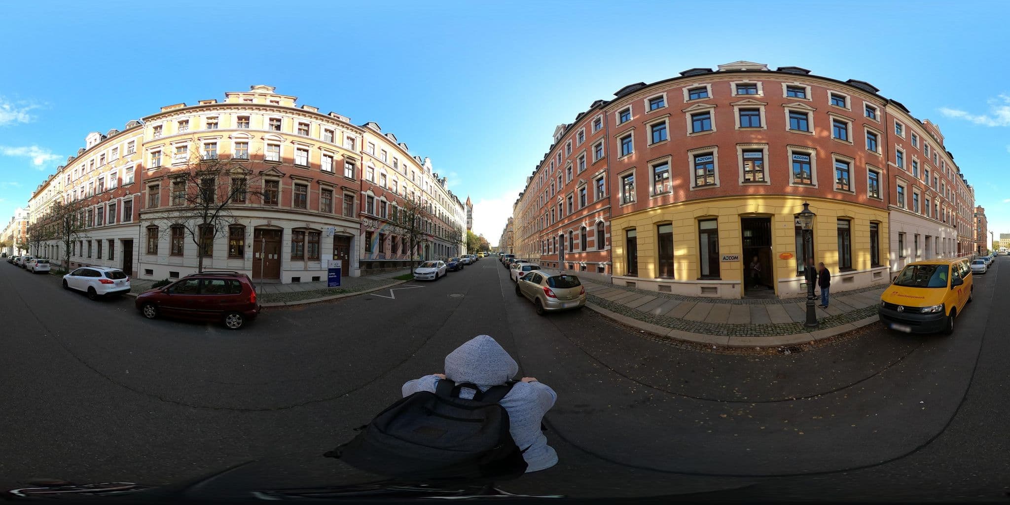 Street view near Bonifatia, Chemnitz — © wielandb (CC BY-SA · Mapillary)