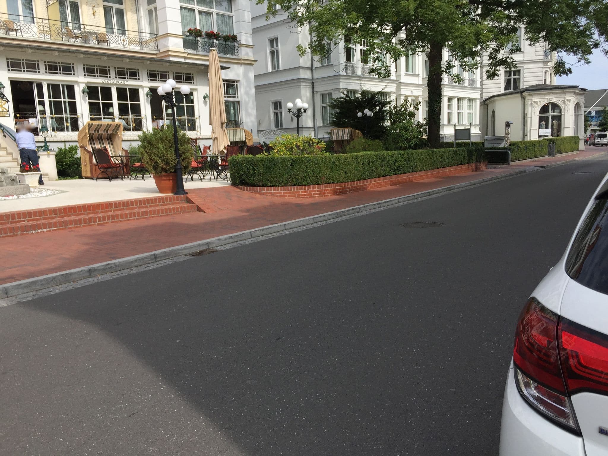 Street view near Hotel Villa Esplanade, Seebad Heringsdorf