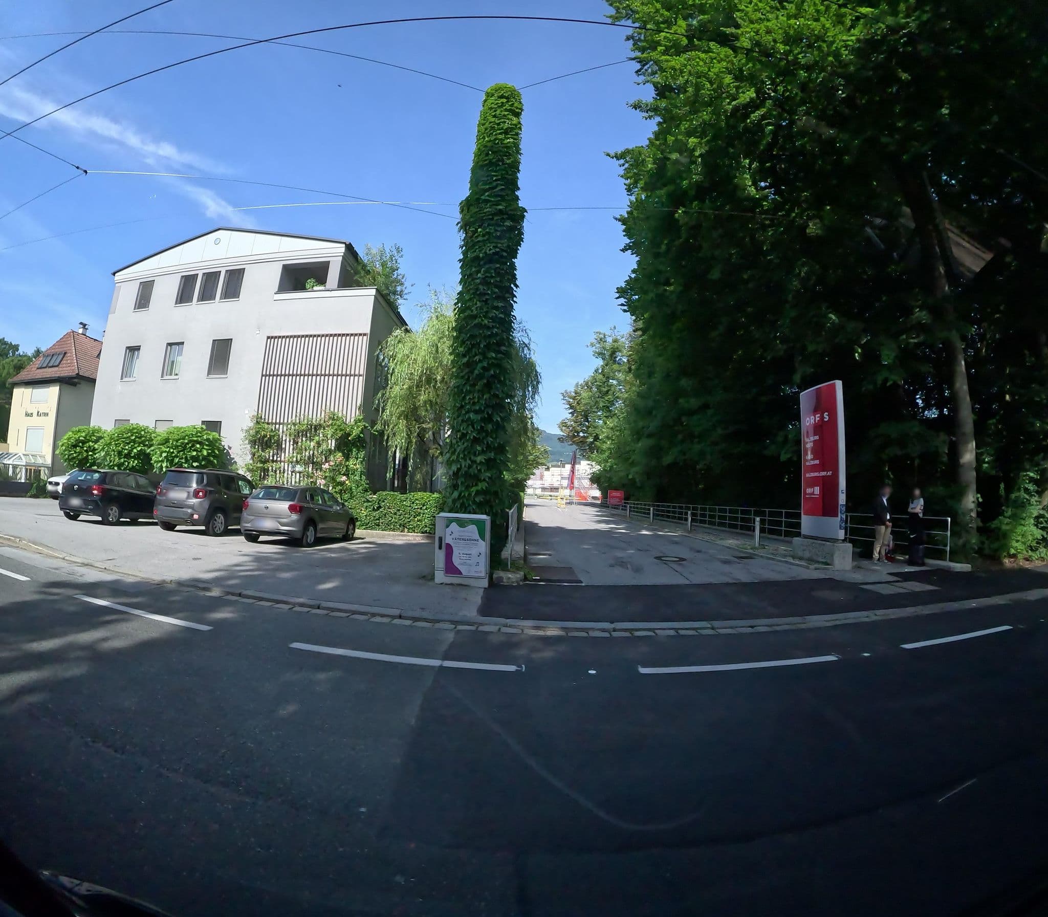Street view near Pension Katrin, Salzburg — © erias (CC BY-SA · Mapillary)