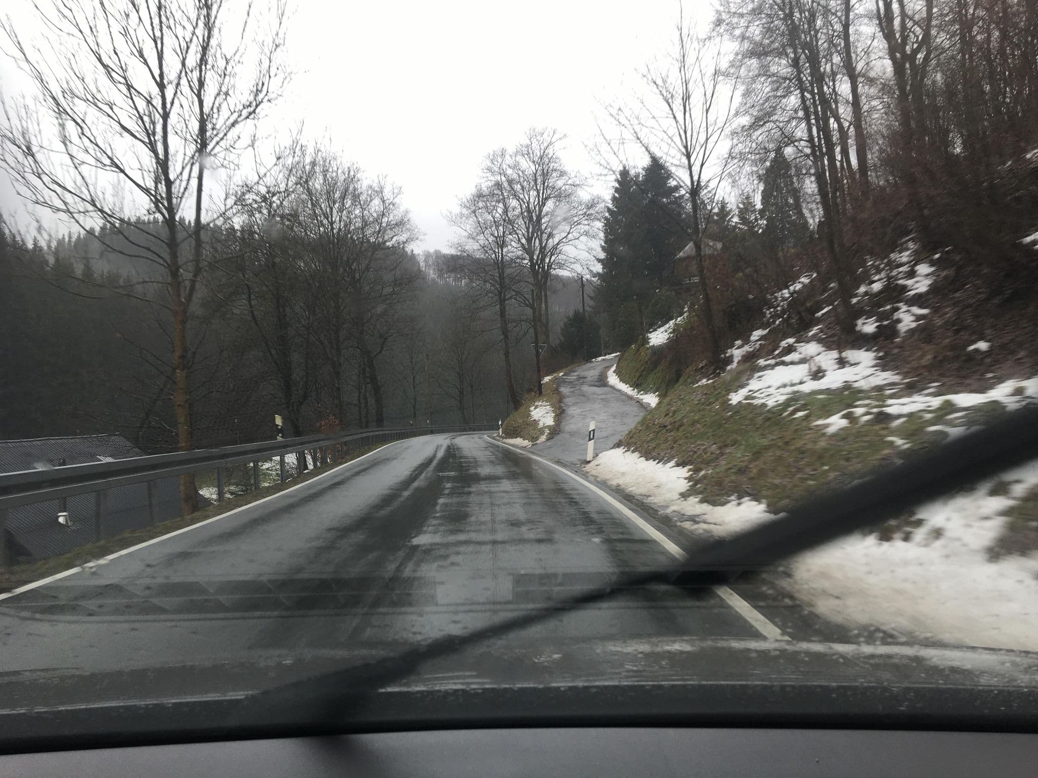 Street view near Pension Vollmers, Winterberg