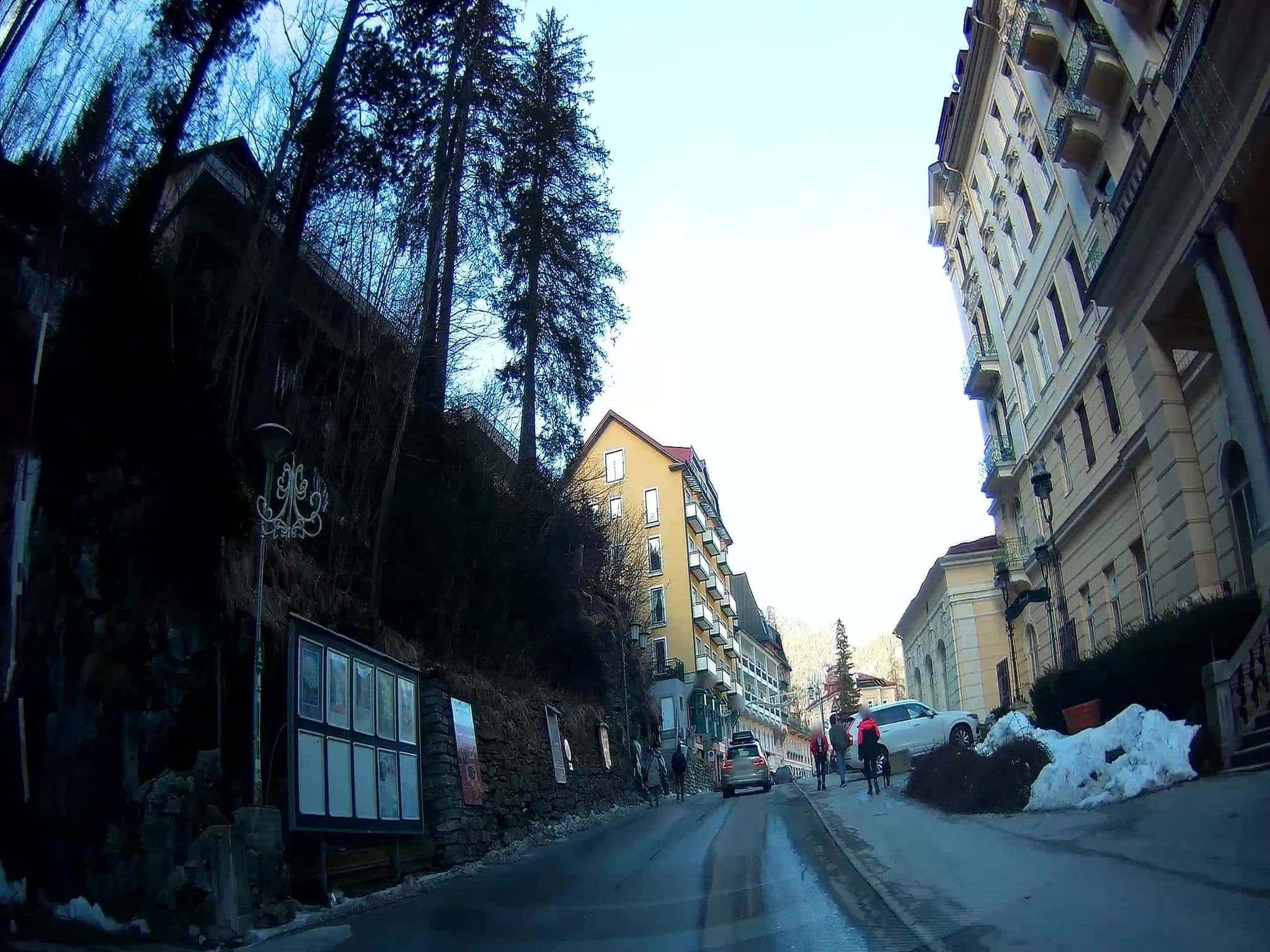 Street view near Grand Hotel de l'Europe, Bad Gastein