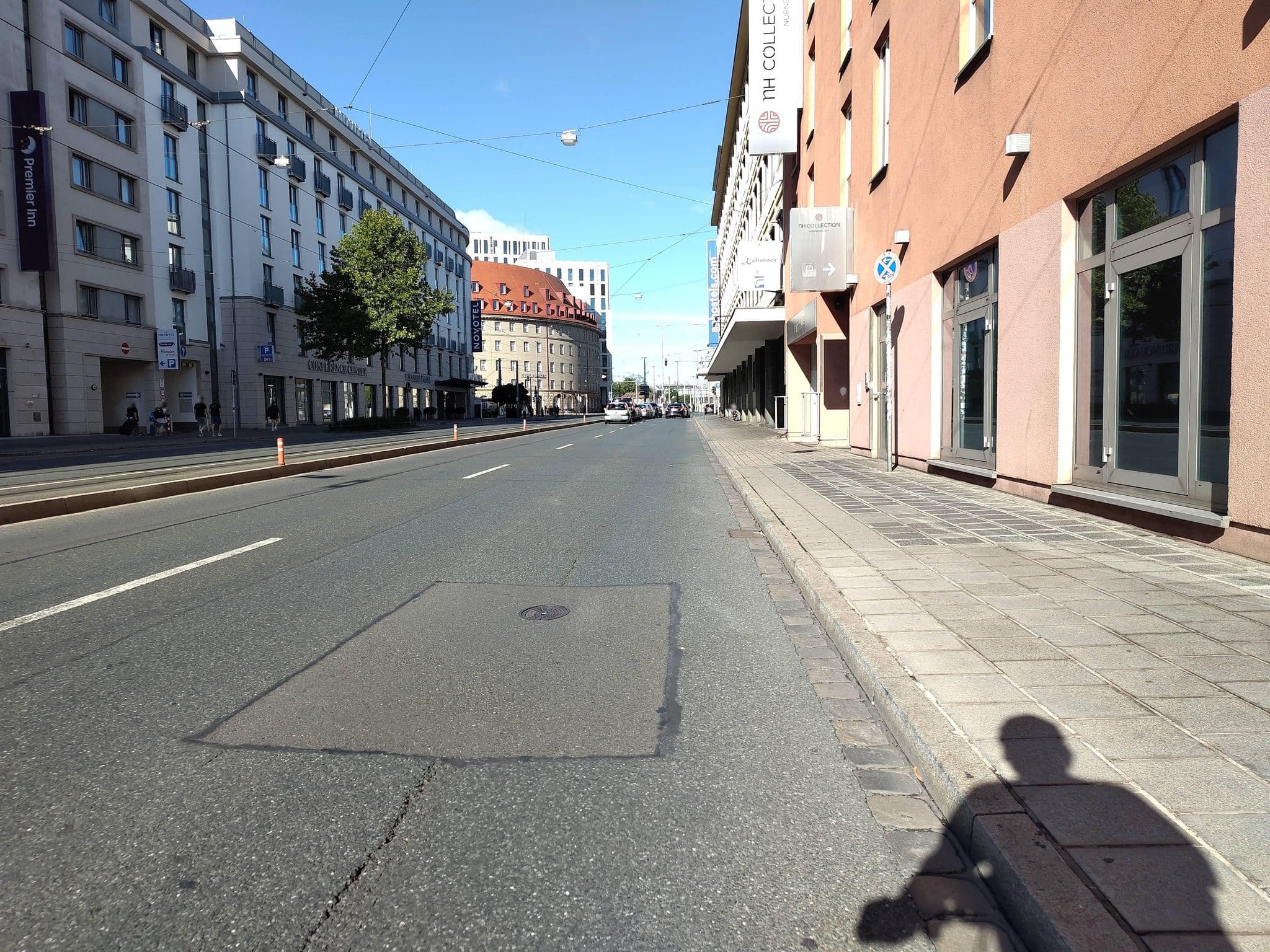 Street view near Hampton by Hilton Nuremberg City Centre, Nuremberg — © HaraldBk (CC BY-SA · Mapillary)