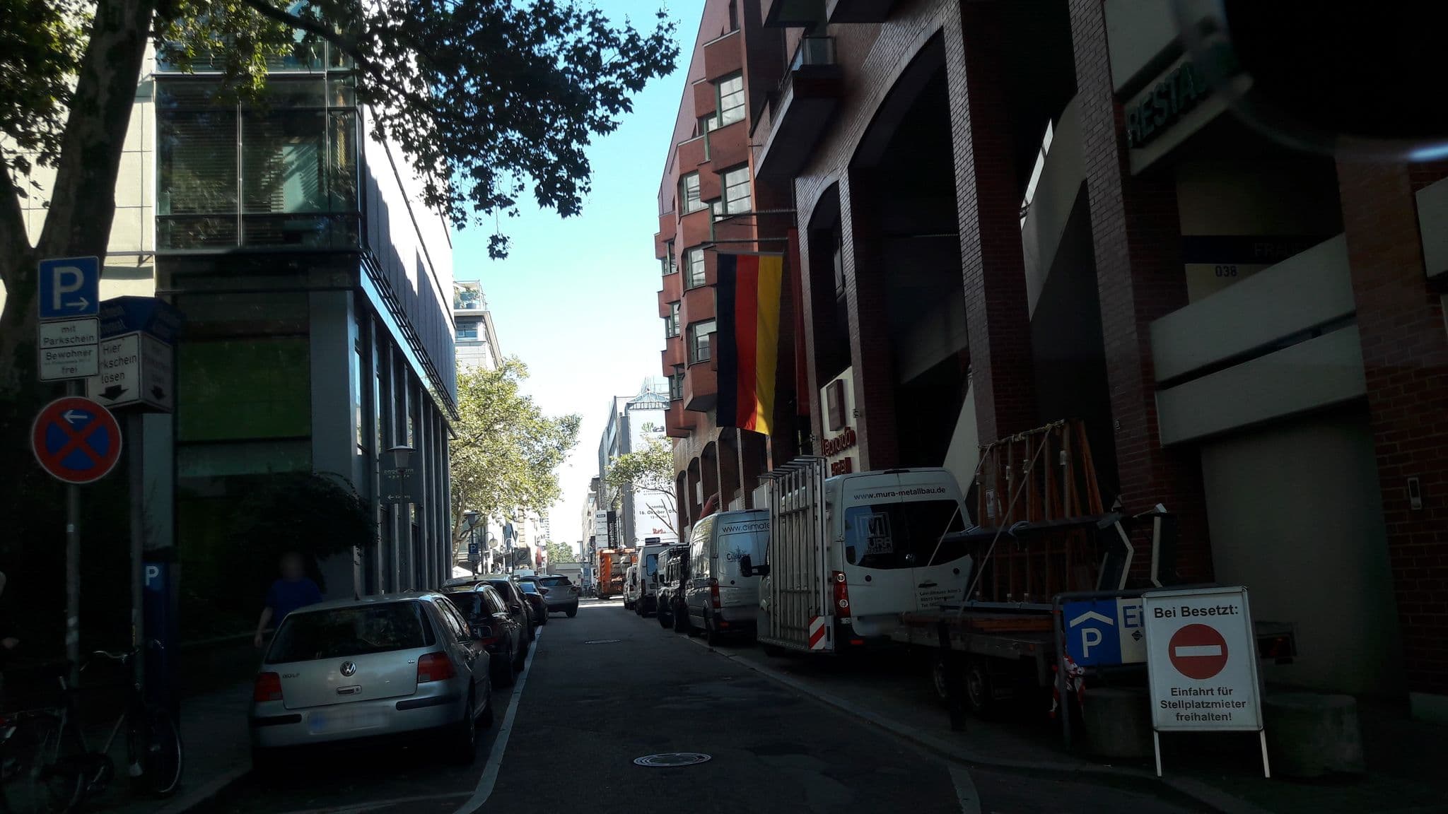 Street view near Leonardo Hotel Mannheim City Center, Mannheim — © agranizo (CC BY-SA · Mapillary)