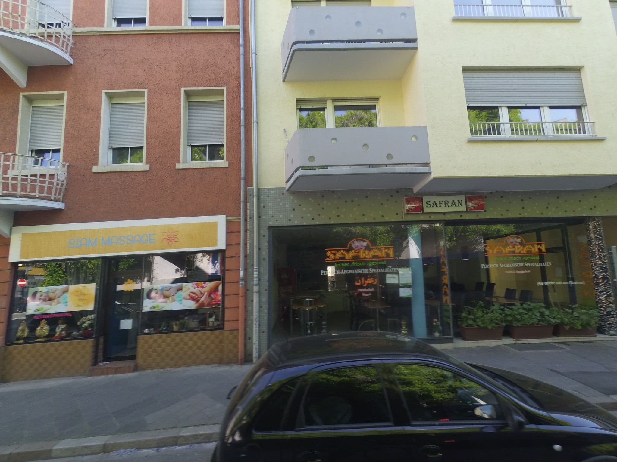Street view near Pension Arabella, Mannheim — © wegavision (CC BY-SA · Mapillary)