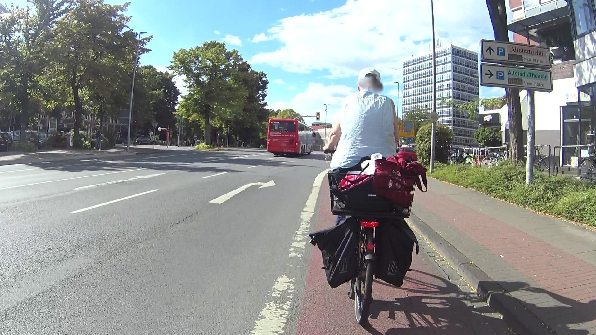 Street view near Sleep Station, Münster — © Morina (CC BY-SA · Mapillary)