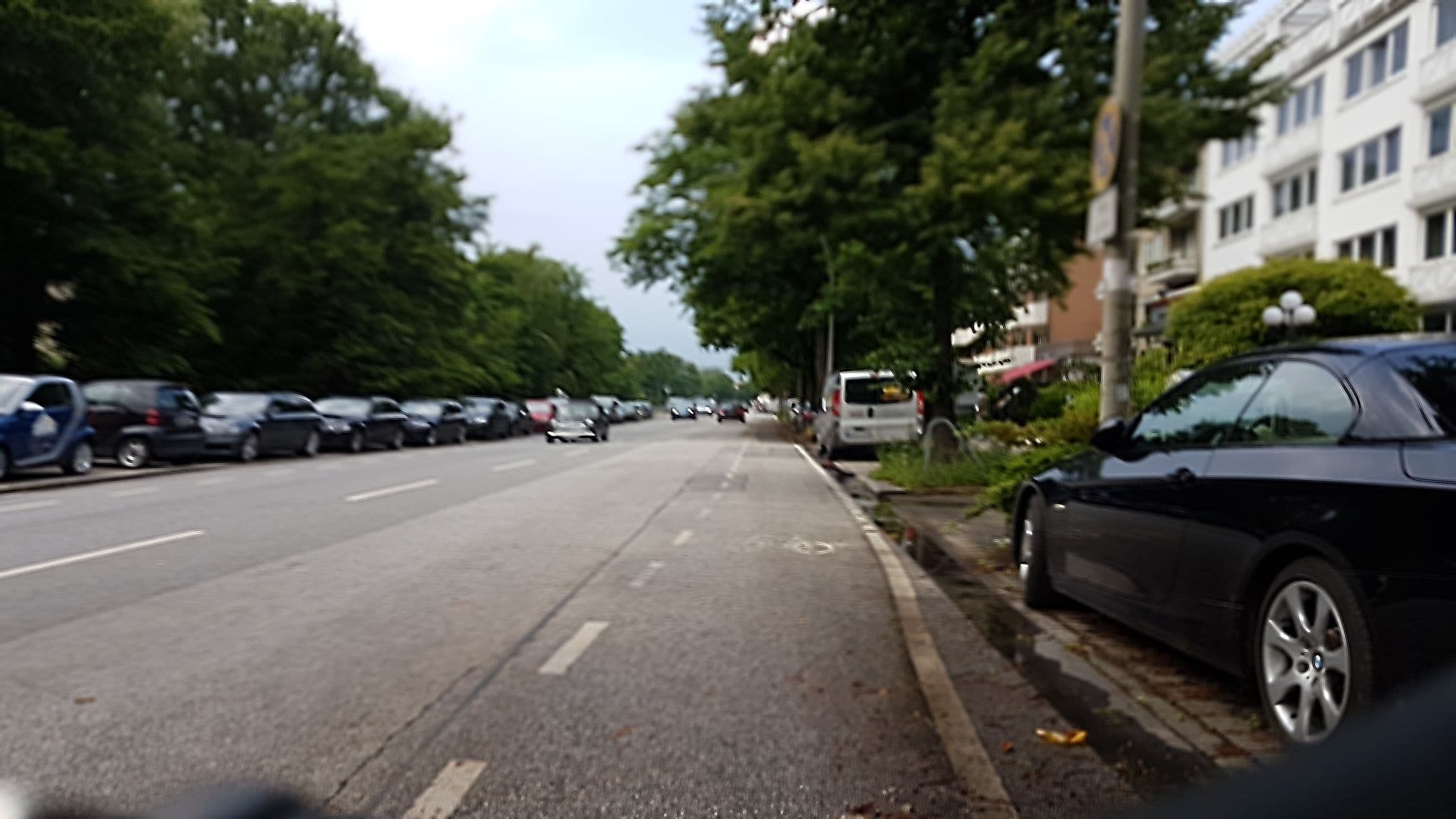 Street view near Boulevard Hotel, Harvestehude — © lupatix (CC BY-SA · Mapillary)