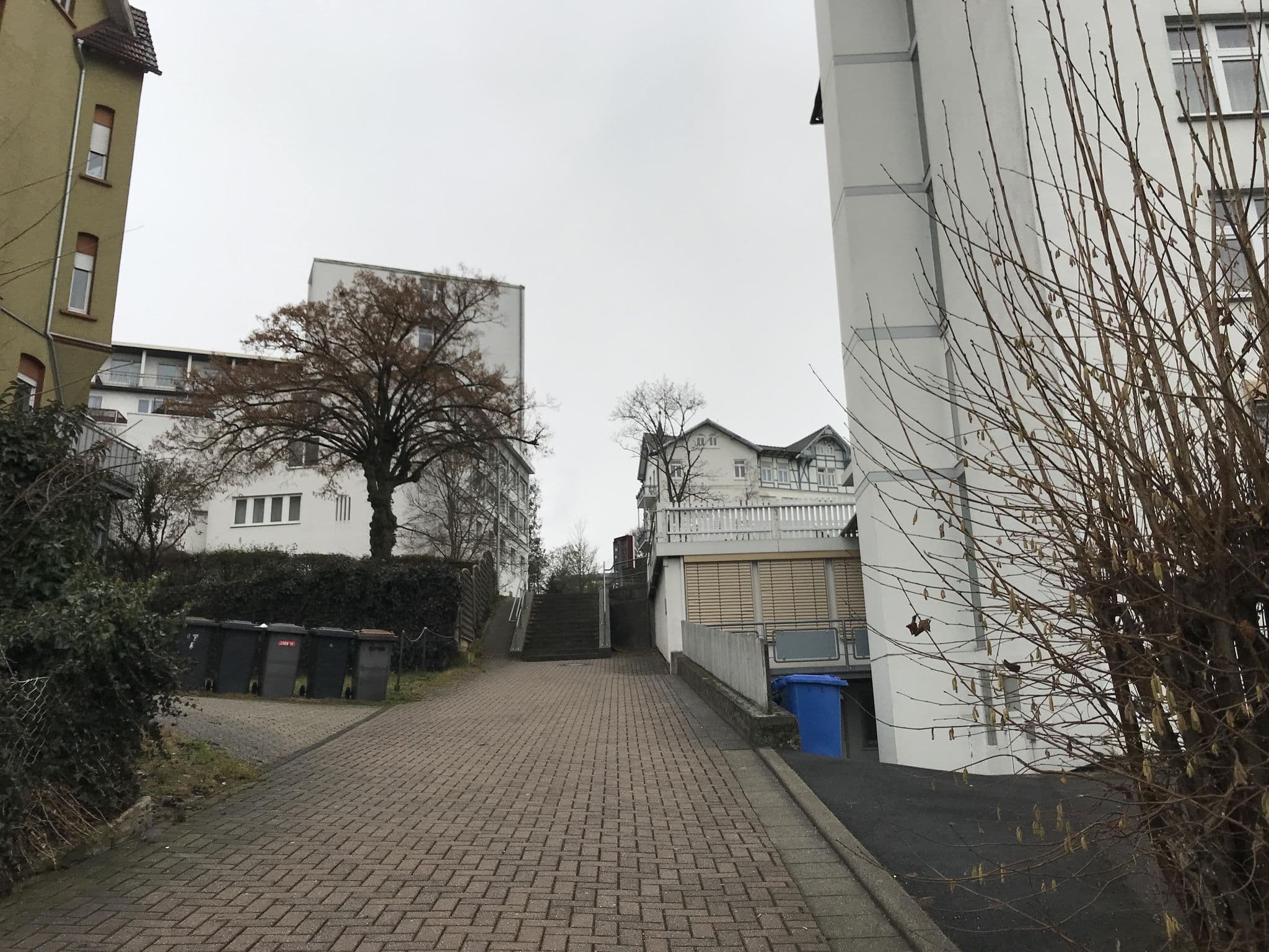 Street view near Gästehaus Windhuk, Bad Wildungen — © troher15 (CC BY-SA · Mapillary)