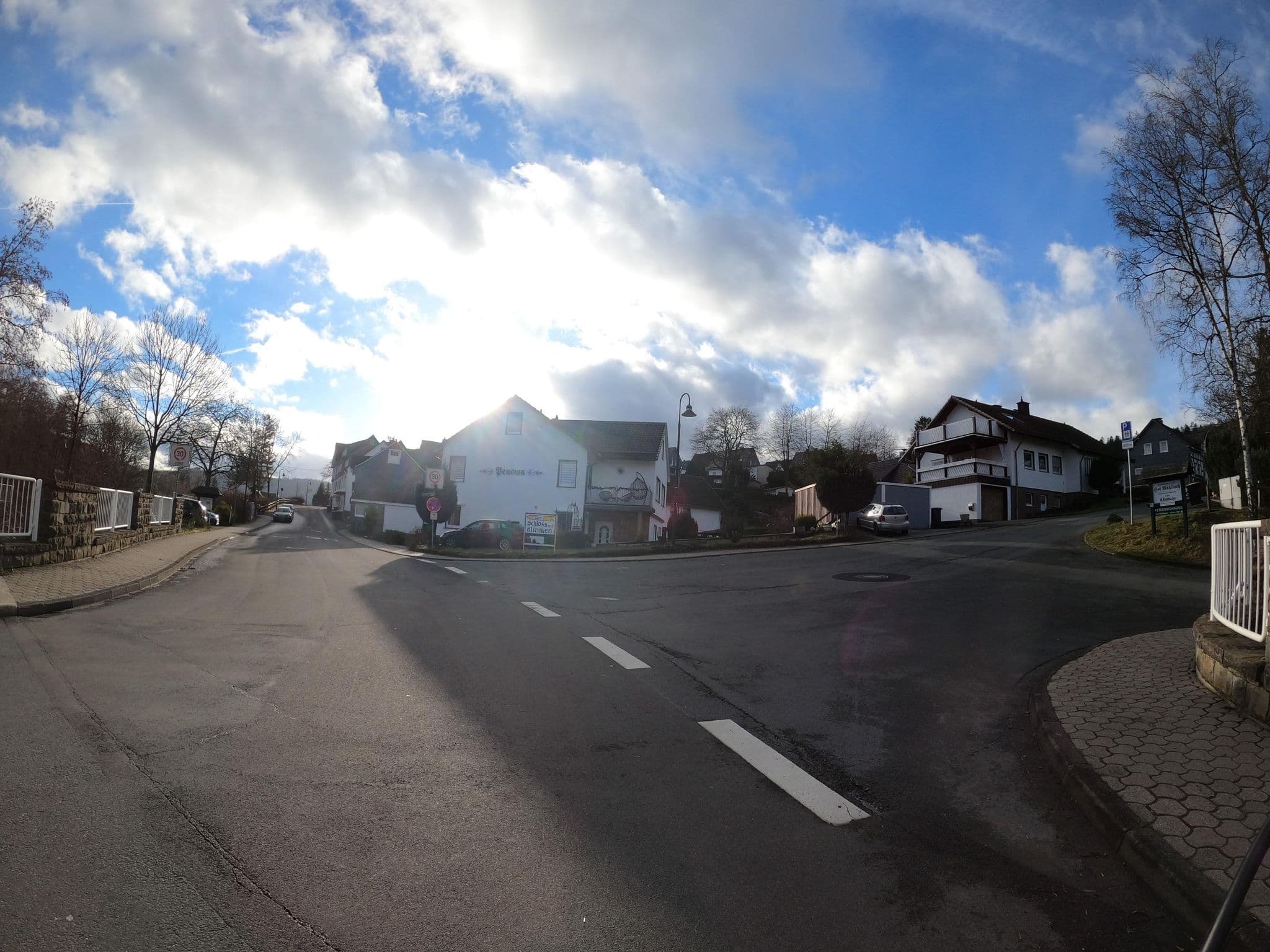 Street view near Pension Haus Langenbach, Bad Berleburg — © VIA_KK (CC BY-SA · Mapillary)