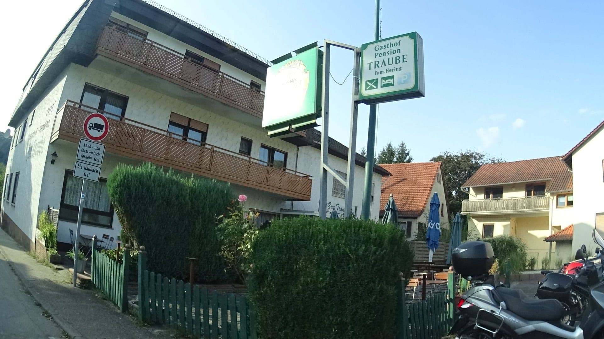 Street view near Gasthof-Pension Traube, Rothenberg — © ramap (CC BY-SA · Mapillary)