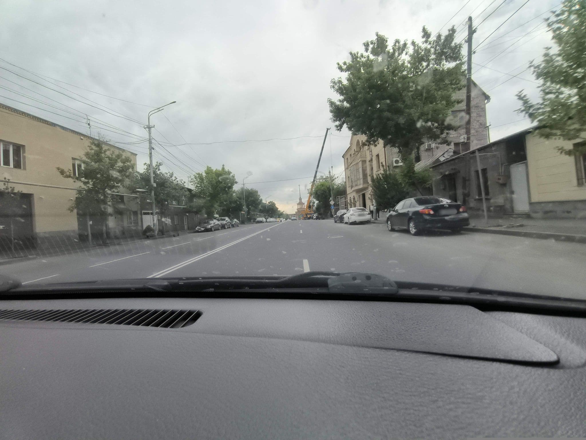 Street view near SD Hotel, Yerevan — © GregoryM108 (CC BY-SA · Mapillary)