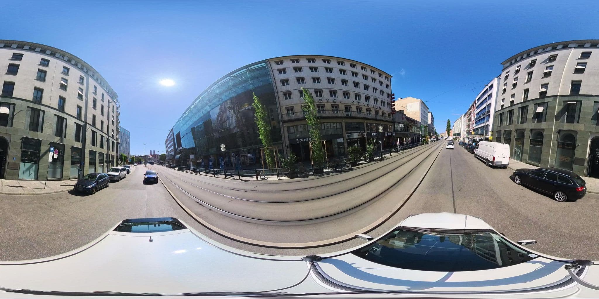 Street view near Stachus, Munich