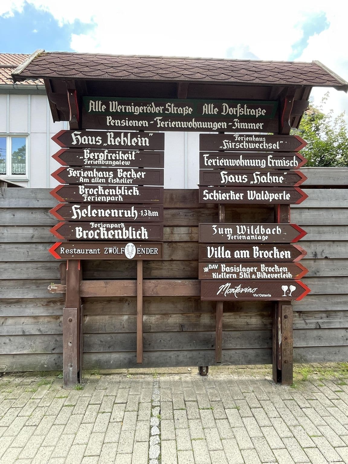 Street view near Brockenapartments, Braunlage