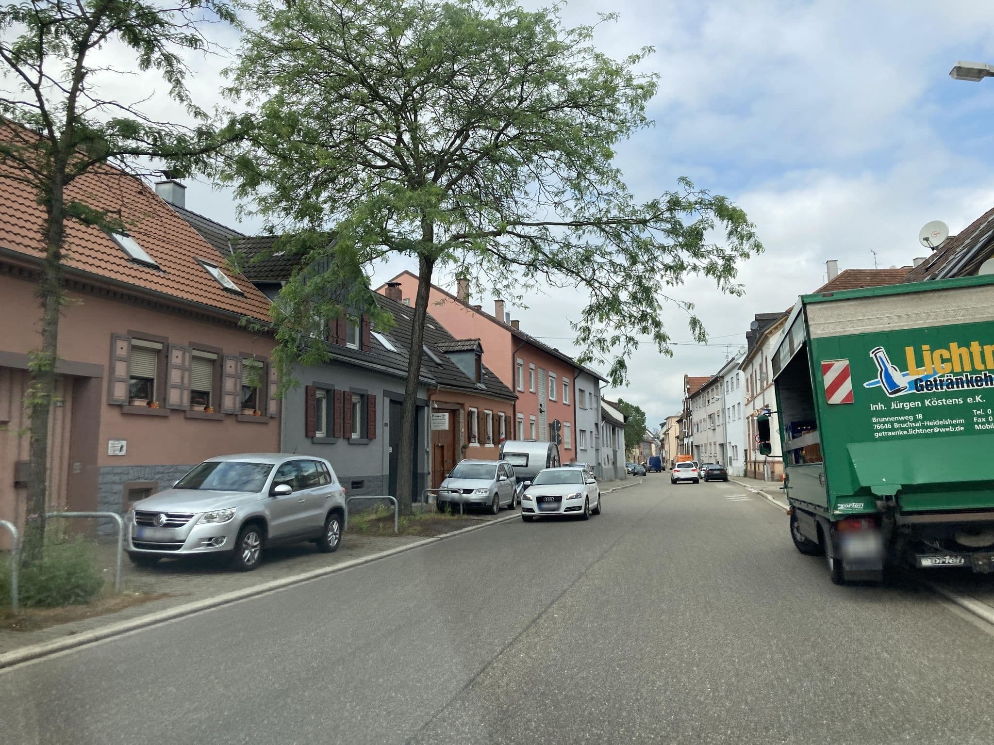 Street view near Gasthof Graf Kuno, Bruchsal — © tasmaniadevil (CC BY-SA · Mapillary)