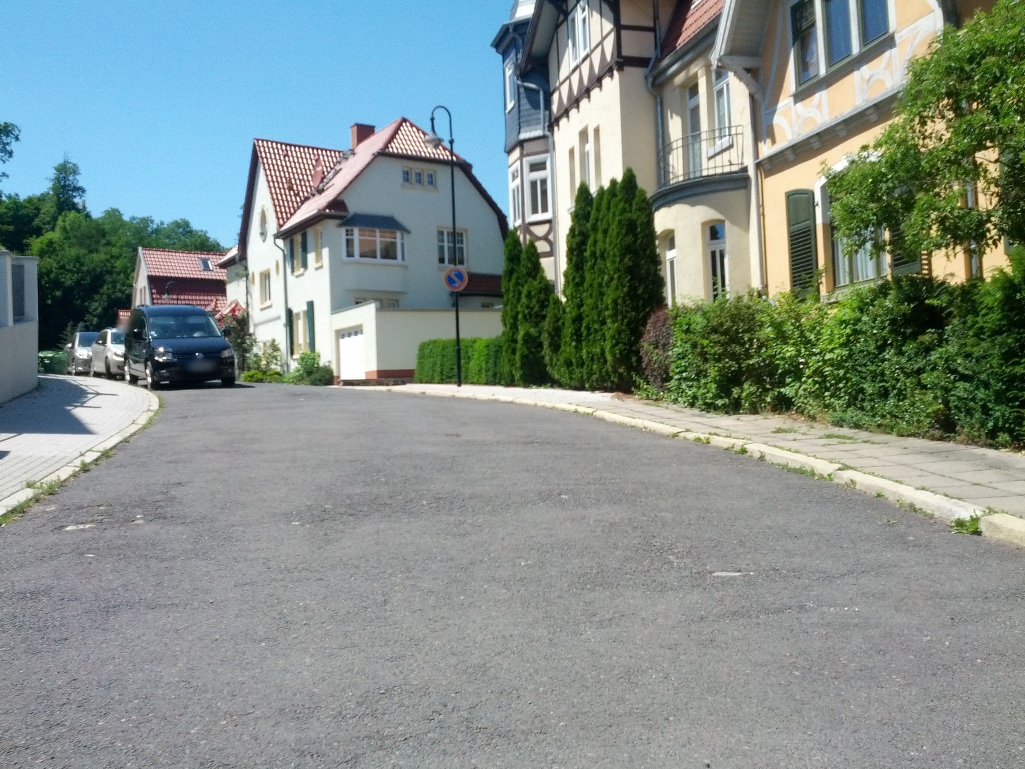 Street view near Villa Weitblick, Eisenach — © zoegglmeyr (CC BY-SA · Mapillary)