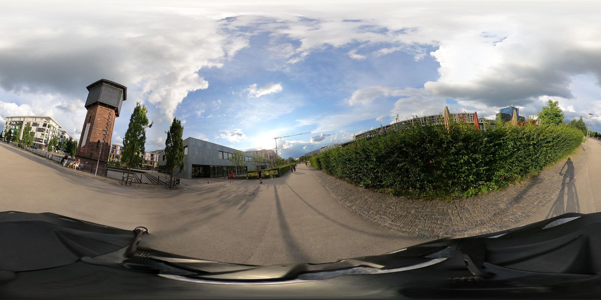 Street view near Nashira Tower Suite, Karlsruhe — © artemis (CC BY-SA · Mapillary)