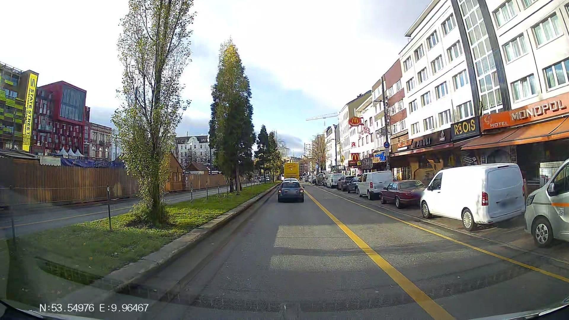 Street view near Cityhotel Monopol, St. Pauli — © Hightower- (CC BY-SA · Mapillary)