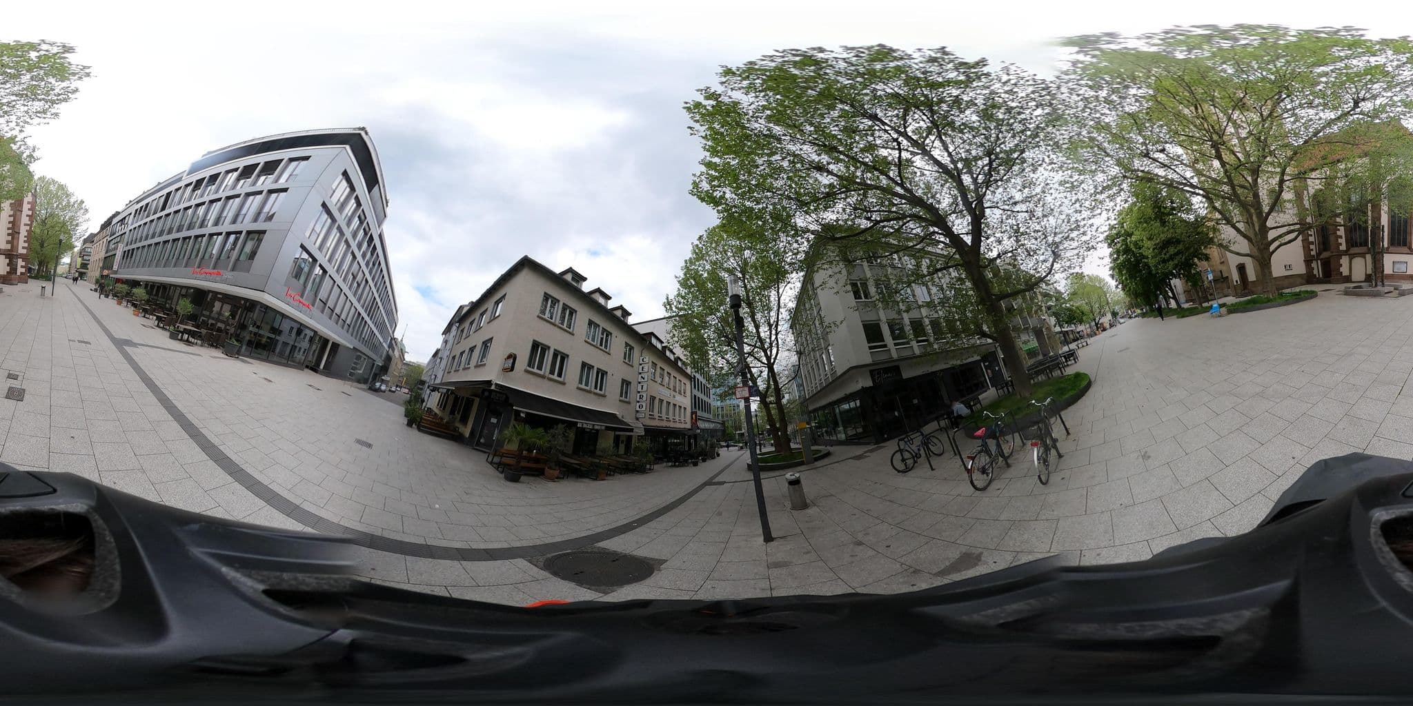 Street view near Centro Hotel, Stuttgart — © artemis (CC BY-SA · Mapillary)