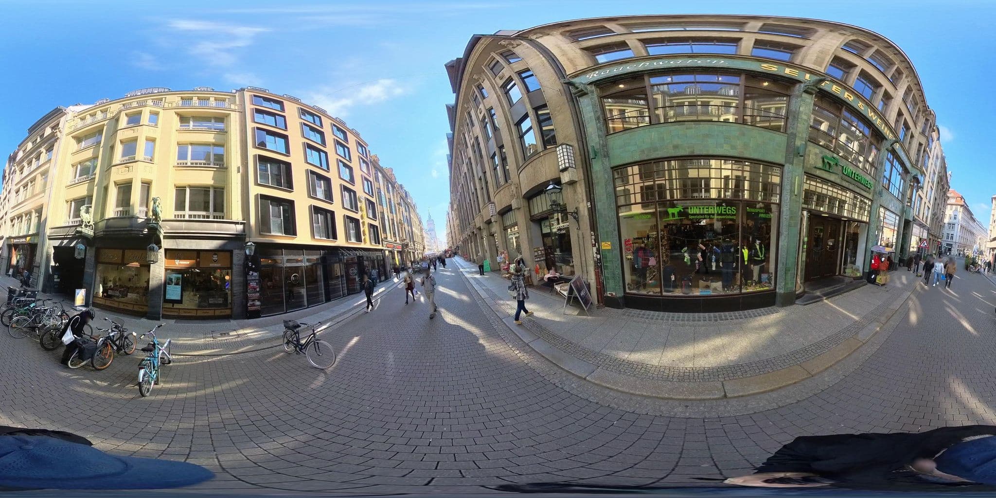 Street view near B&B Hotel, Leipzig — © osmplus_org (CC BY-SA · Mapillary)