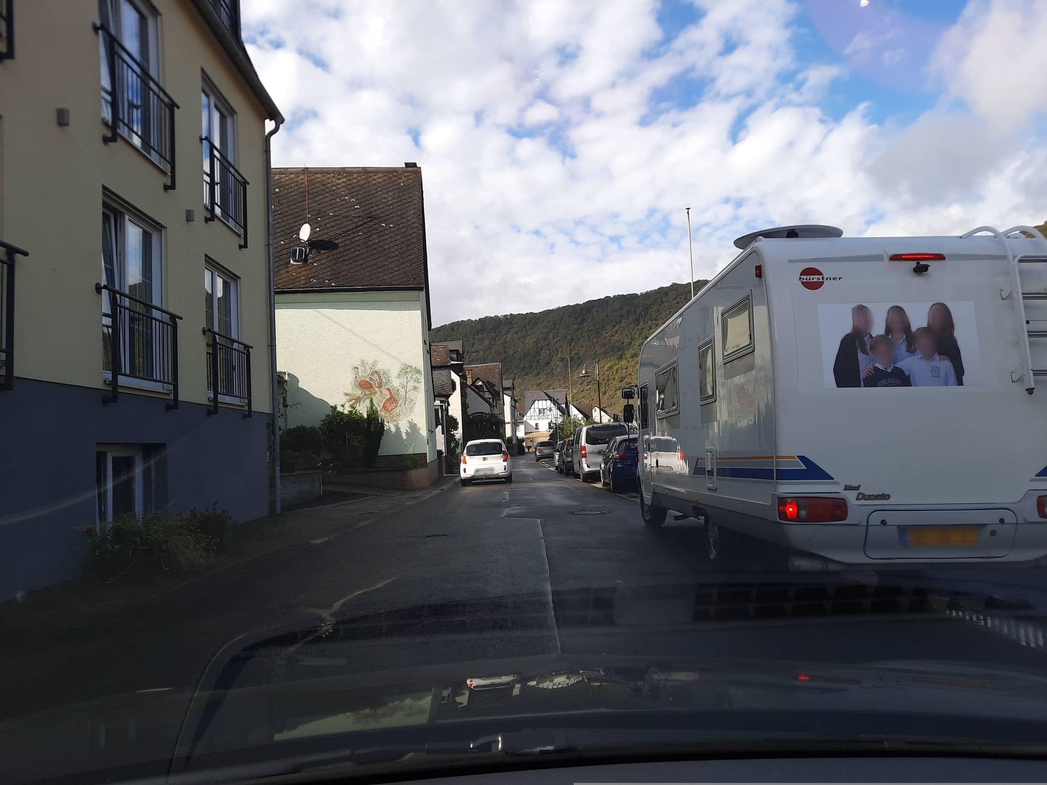 Street view near Gästehaus Arnoldi, Bruttig-Fankel — © Lowiekse (CC BY-SA · Mapillary)