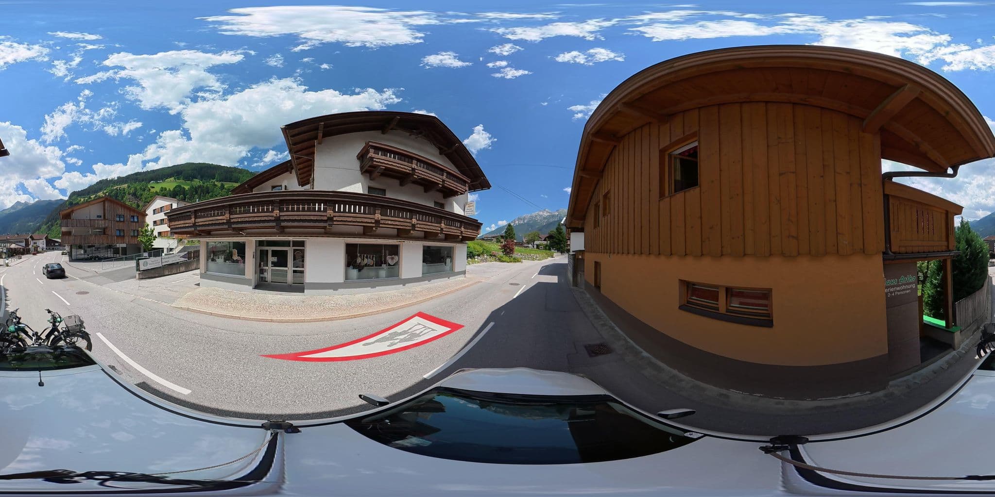 Street view near Haus Artho, Neustift im Stubaital
