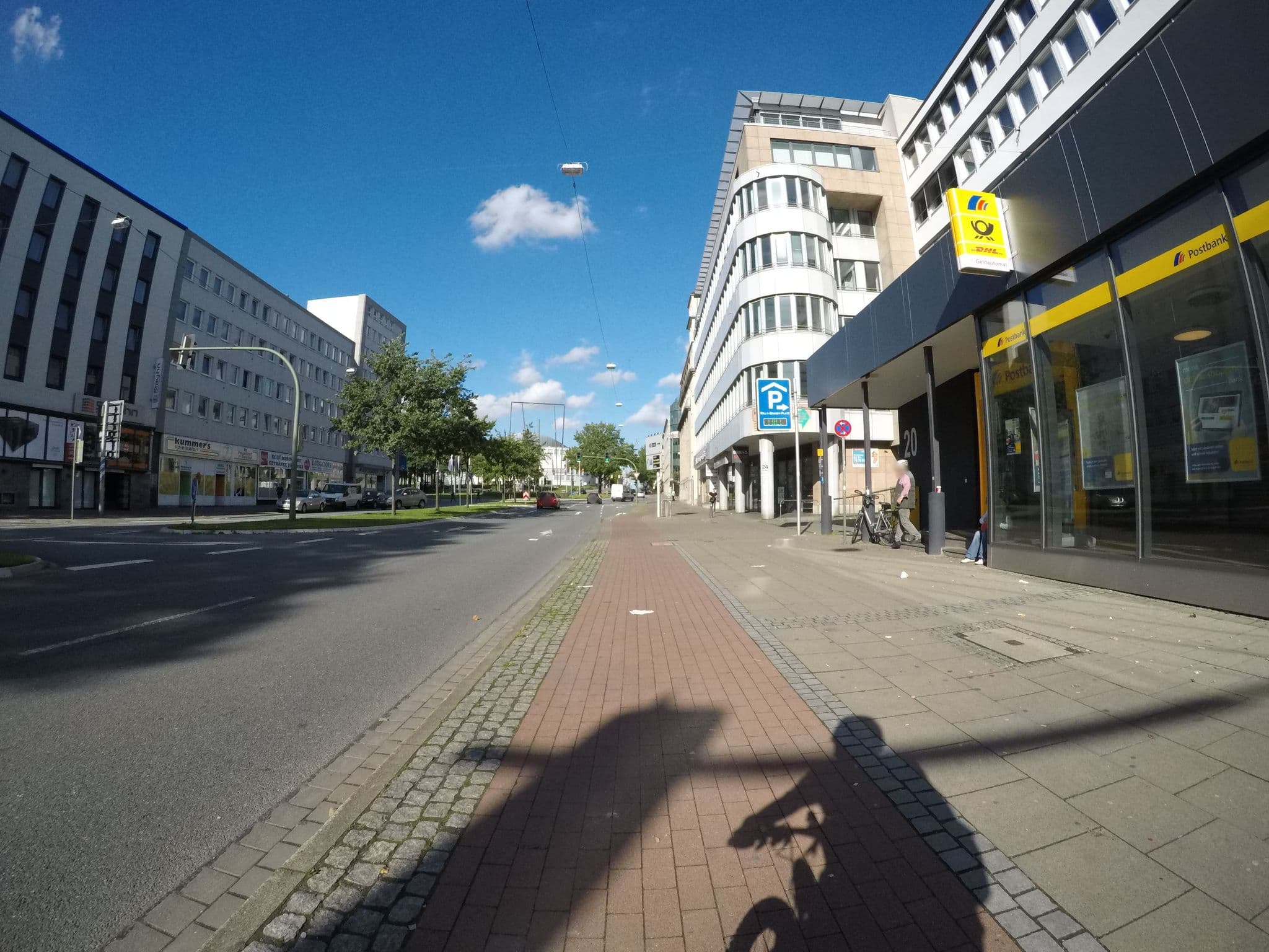 Street view near Stay-Inn Boardinghouse, Bielefeld — © mapiman (CC BY-SA · Mapillary)