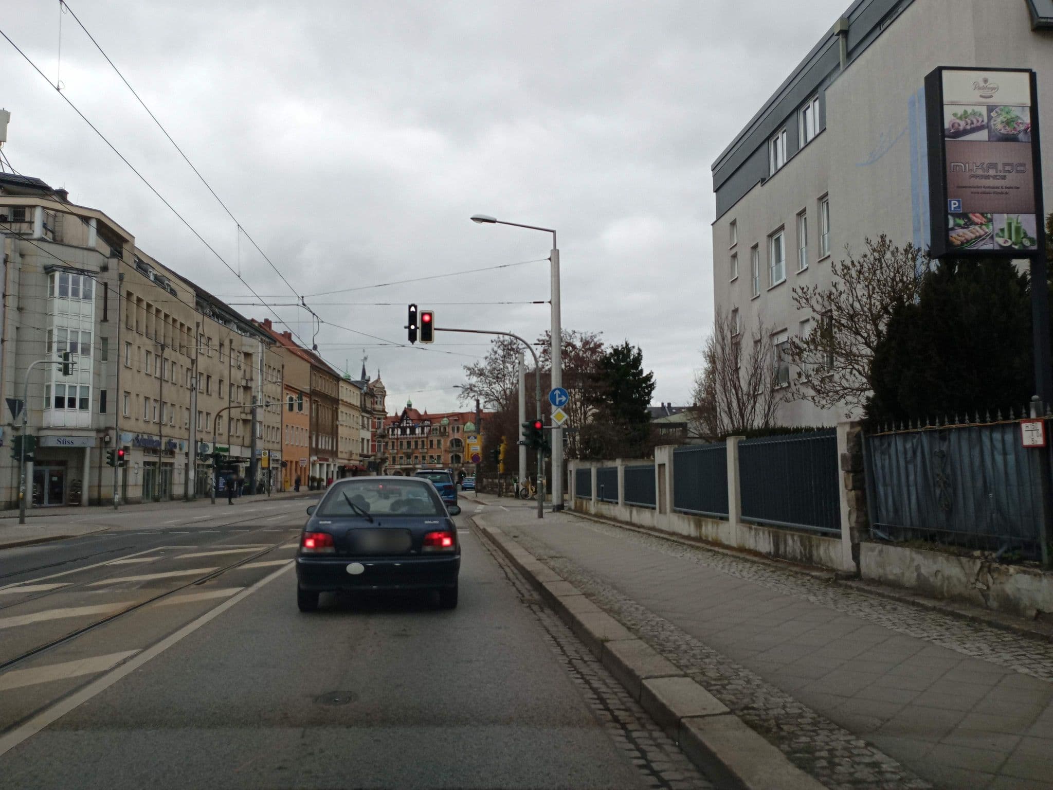 Street view near Apartments Dresden, Loschwitz — © atze02 (CC BY-SA · Mapillary)